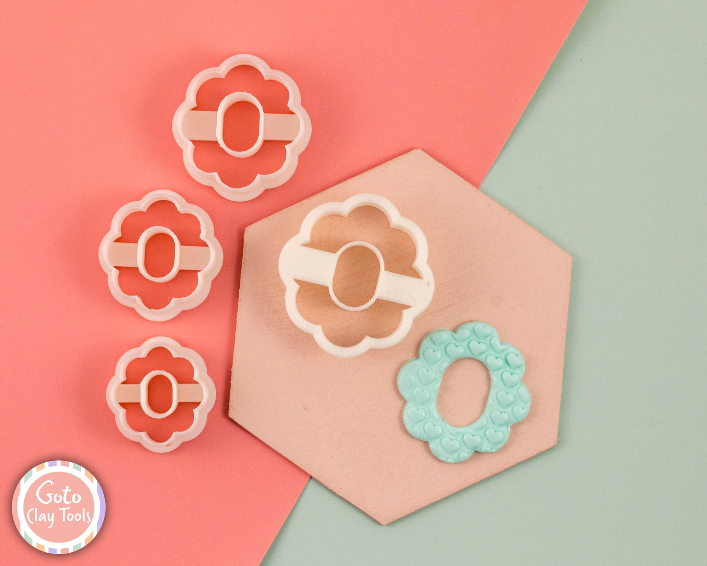 Flower cutter, Polymer clay cutter, Clay earring cutters, Mini clay cutter, Polymer clay tools, Cutter set
