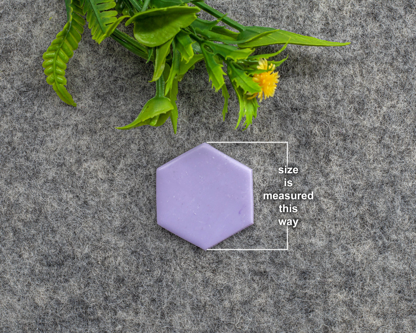 Hexagon Polymer Clay Earring Cutter: Sharp Edge PLA Plastic