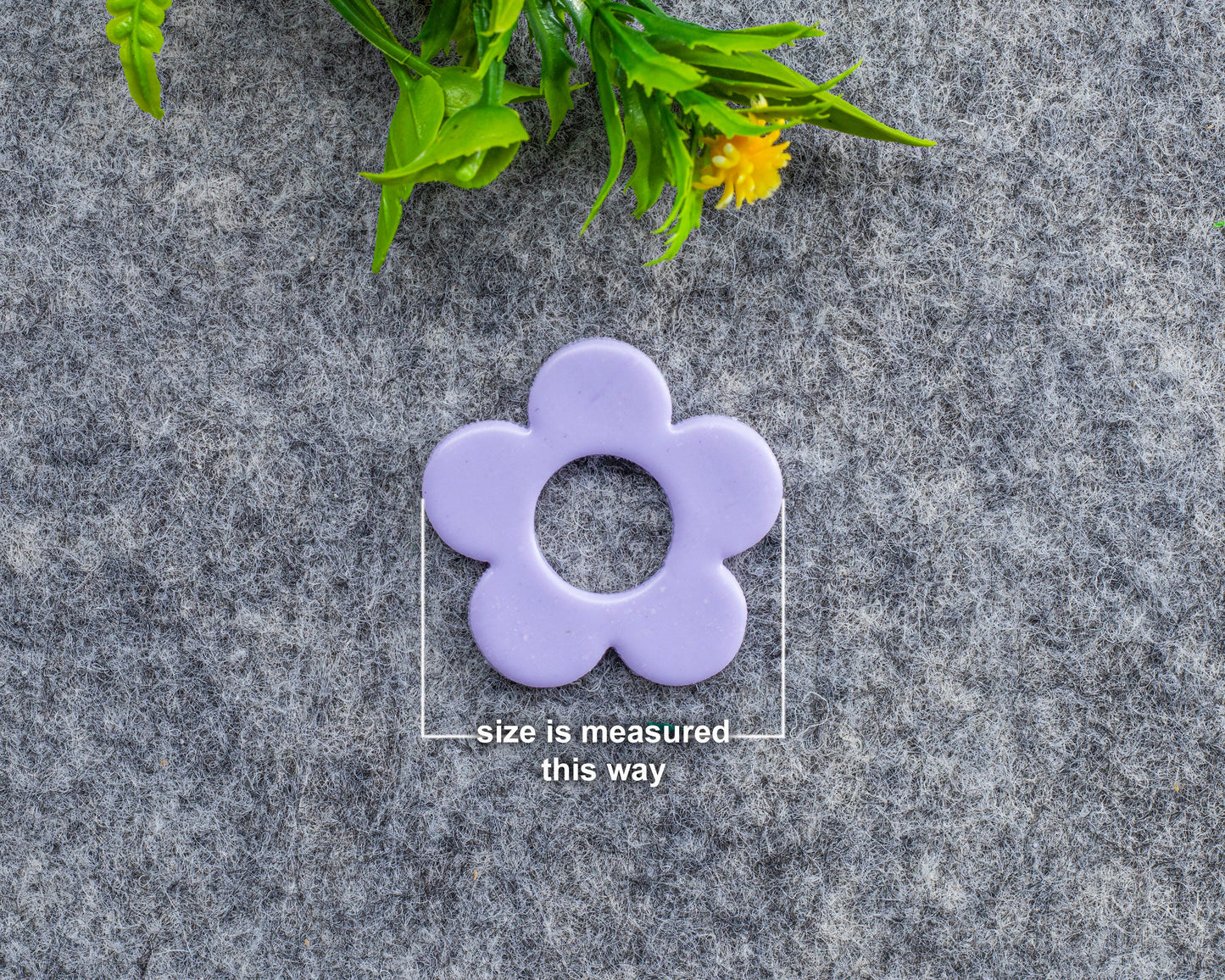 Embossed 5 Petal Flower Clay Cutter: Polymer Earring Tool