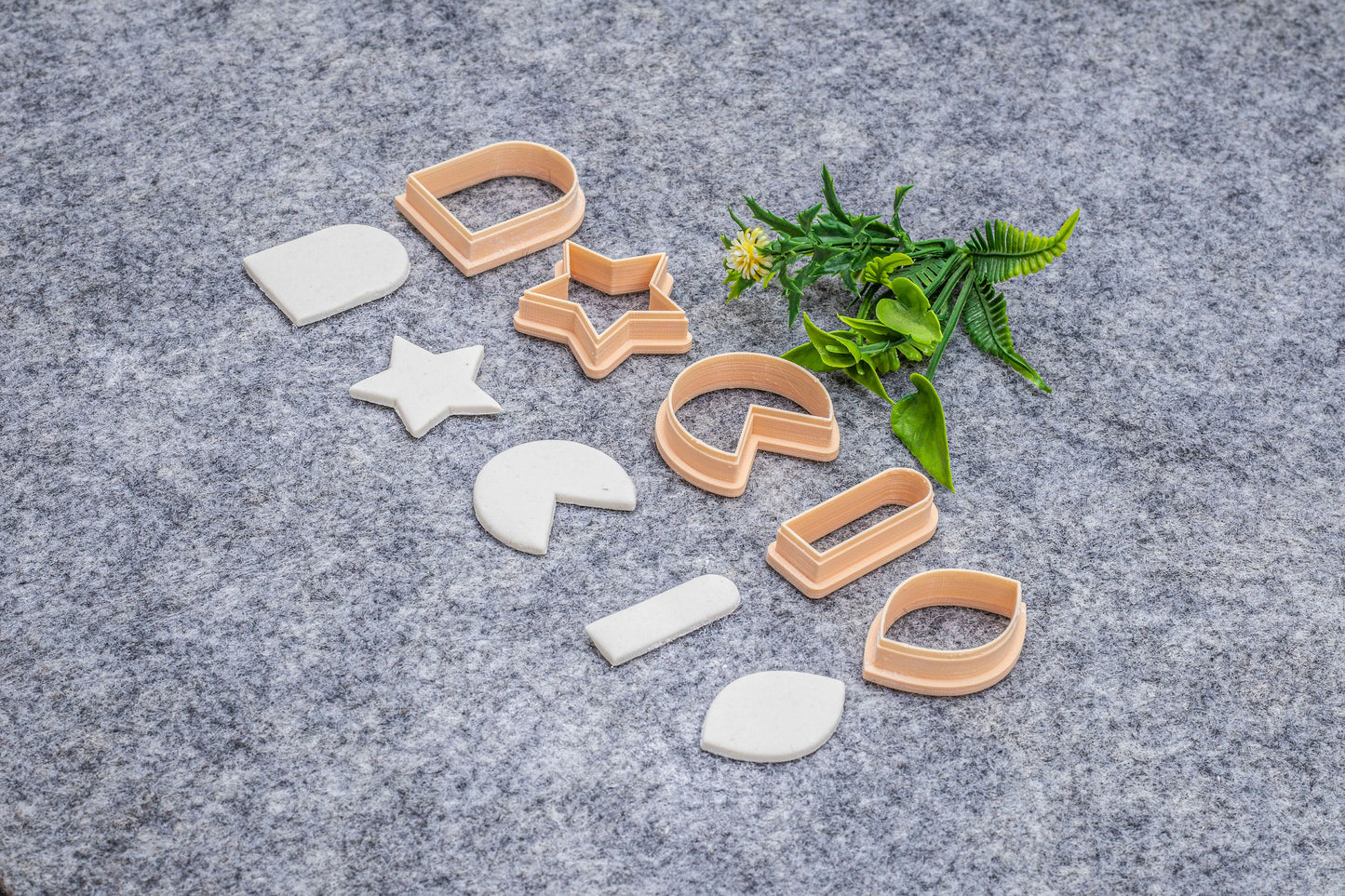 Star Arch Polymer Clay Cutters: 3D Printed Earring Tools. #628
