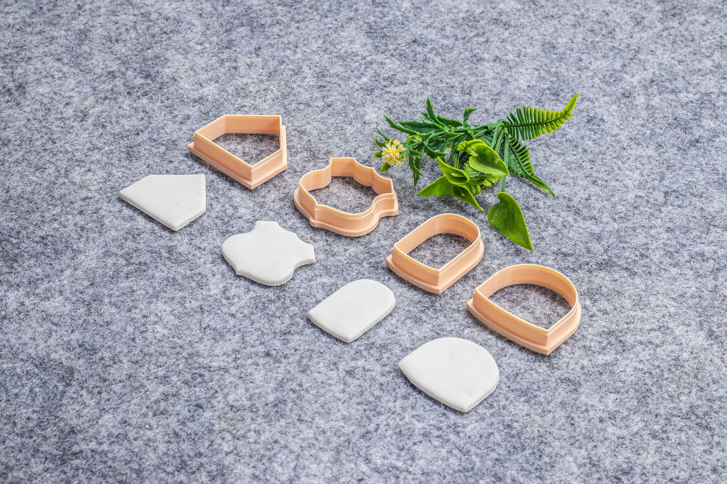 Arch Shield Polymer Clay Cutters: 3D Printed Earring Tools. #634