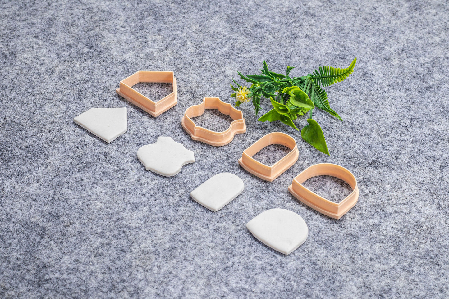 Arch Shield Polymer Clay Cutters: 3D Printed Earring Tools. #634