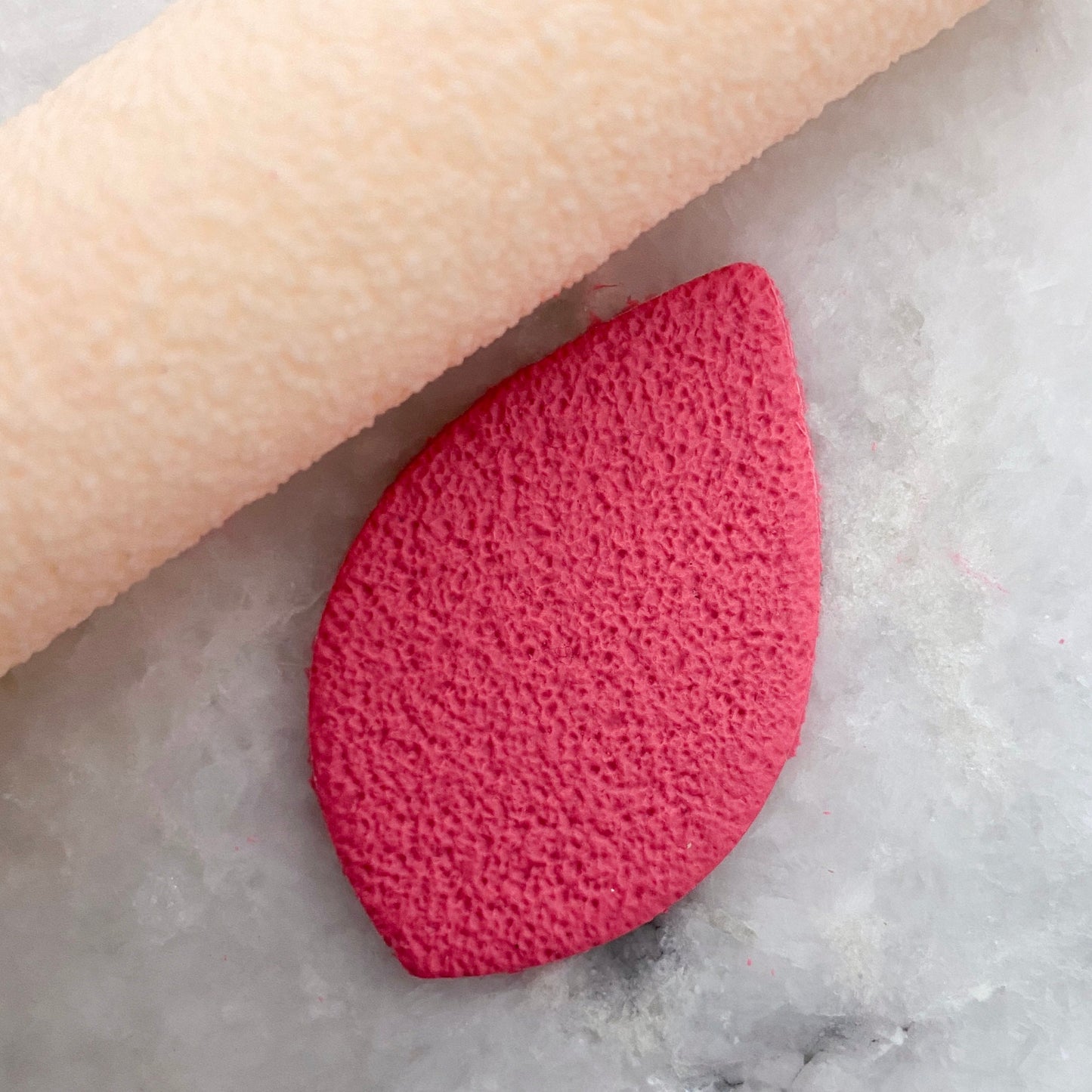 sandpaper texture roller for polymer clay #115