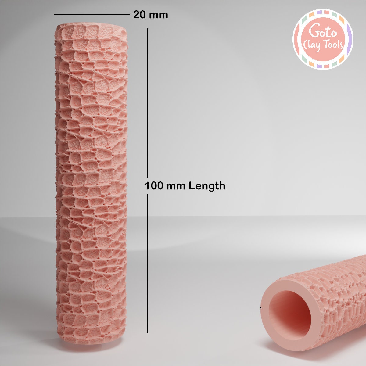 Spider Web Texture Roller: Resin Clay Tool #125-3