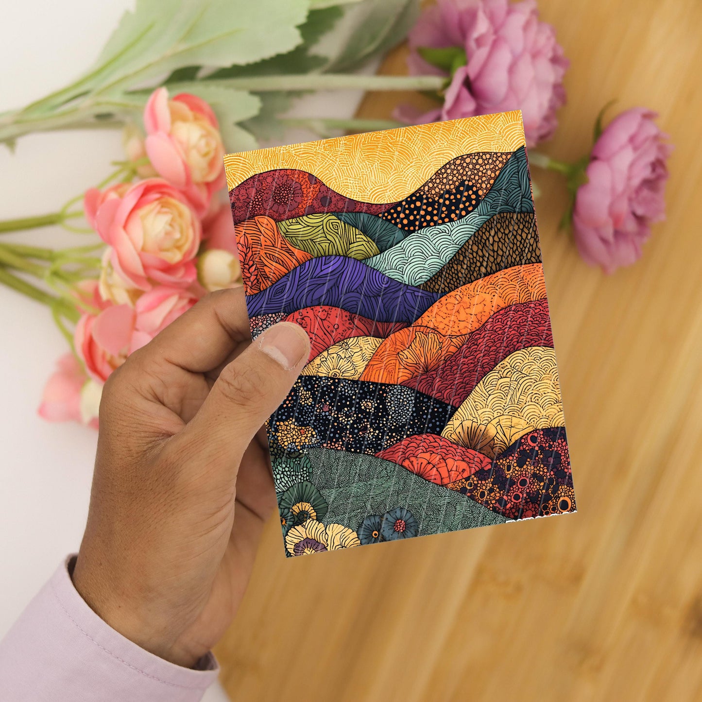 Transfer paper for polymer clay, Earthy Zentangle,water soluble transfer paper,Clay Transfers, Clay Transfer sheets, transfer paper for clay