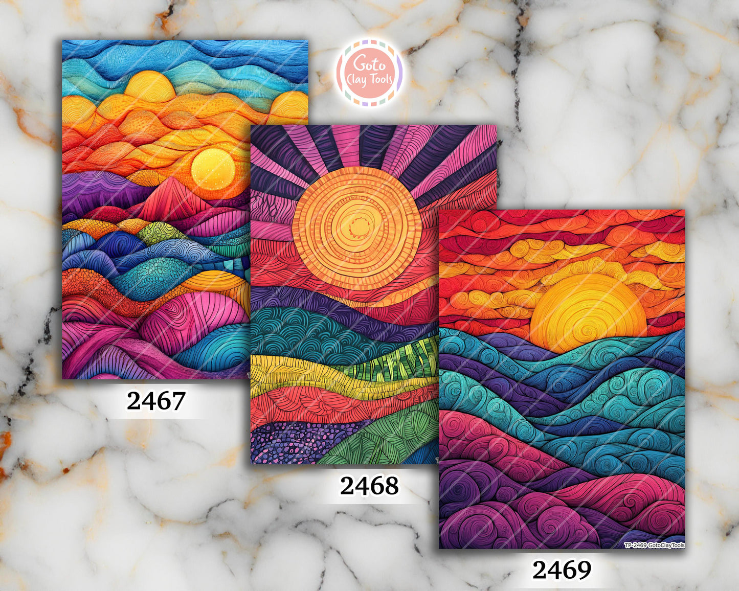 Transfer paper for polymer clay, Earthy Zentangle,water soluble transfer paper,Clay Transfers, Clay Transfer sheets, transfer paper for clay