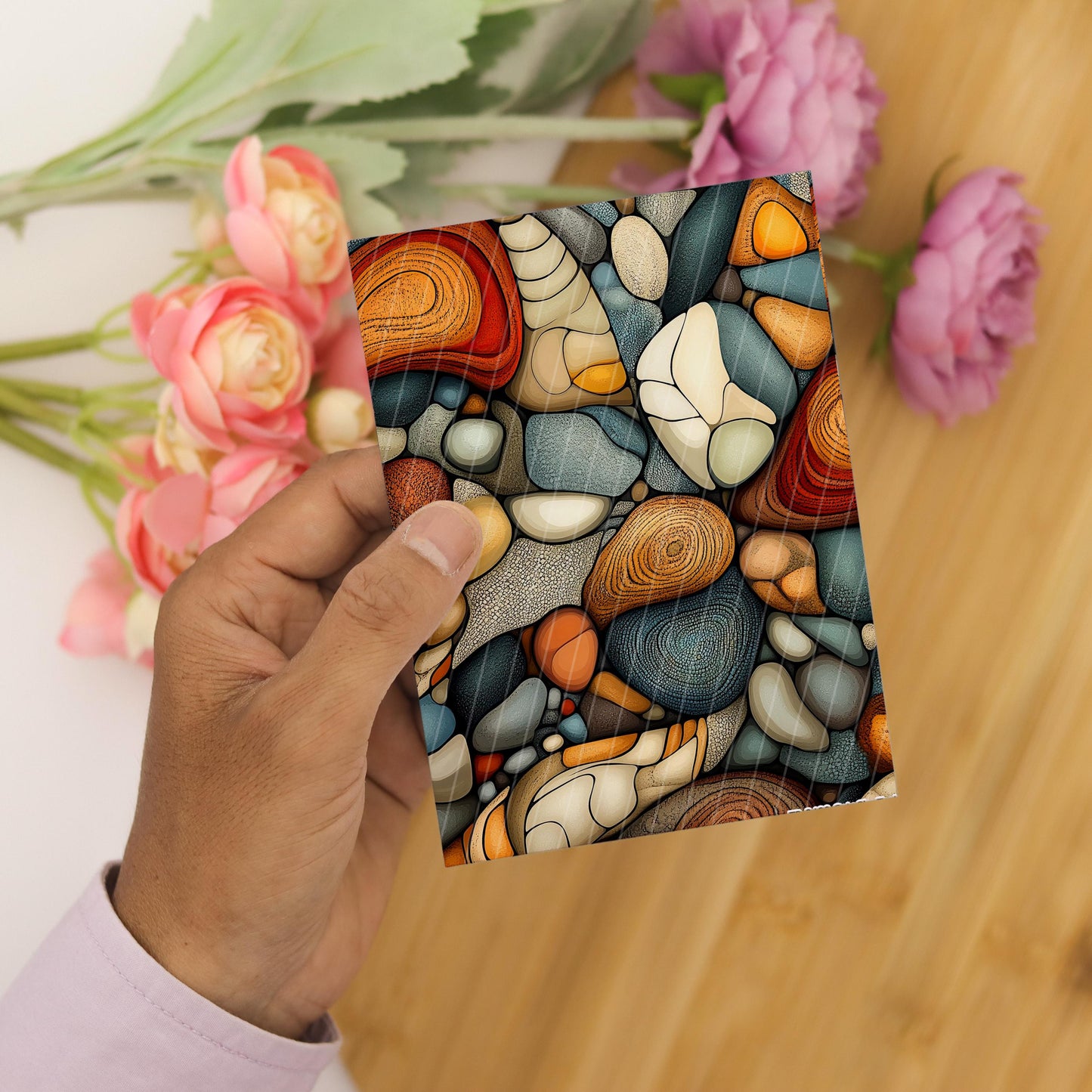 Transfer paper for polymer clay, Earthy Zentangle,water soluble transfer paper,Clay Transfers, Clay Transfer sheets, transfer paper for clay