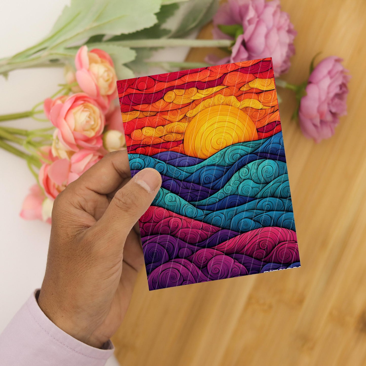 Transfer paper for polymer clay, Earthy Zentangle,water soluble transfer paper,Clay Transfers, Clay Transfer sheets, transfer paper for clay