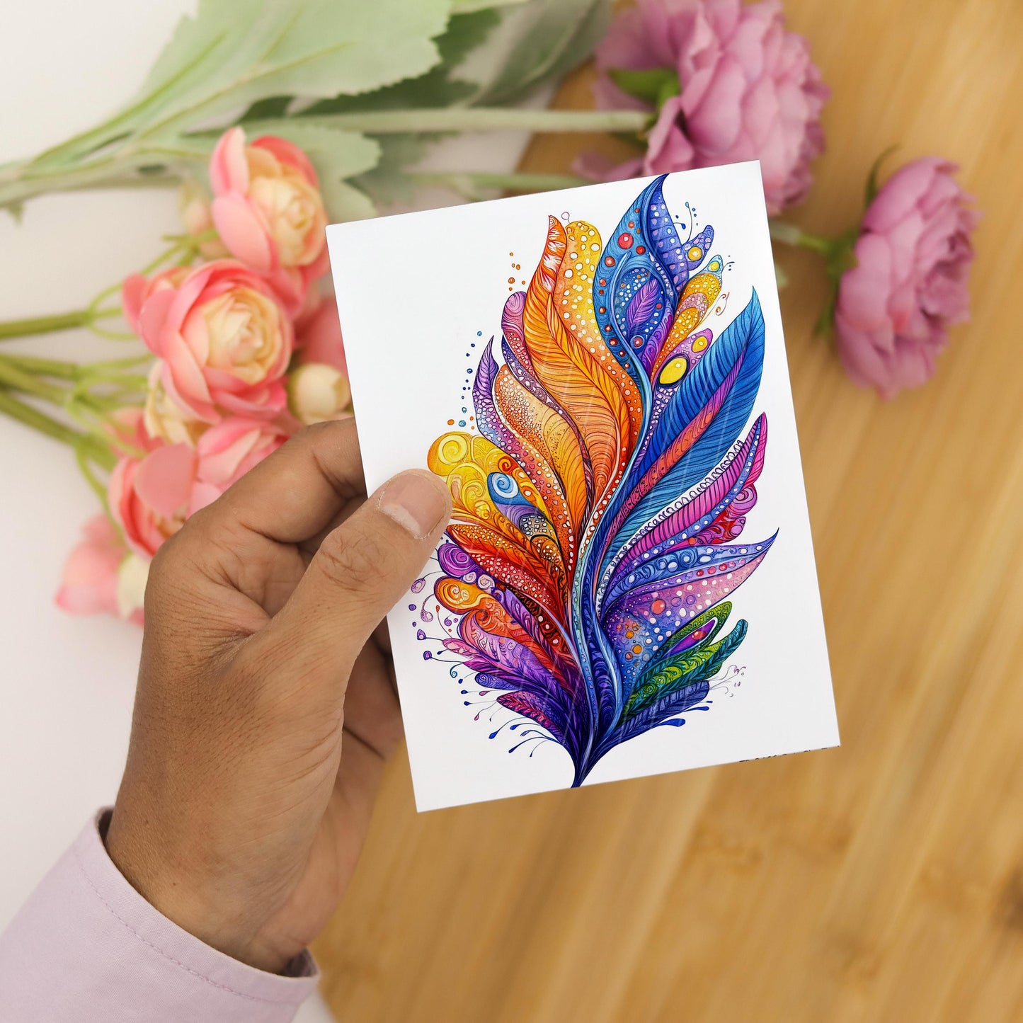 Transfer paper for polymer clay, Earthy Zentangle,water soluble transfer paper,Clay Transfers, Clay Transfer sheets, transfer paper for clay