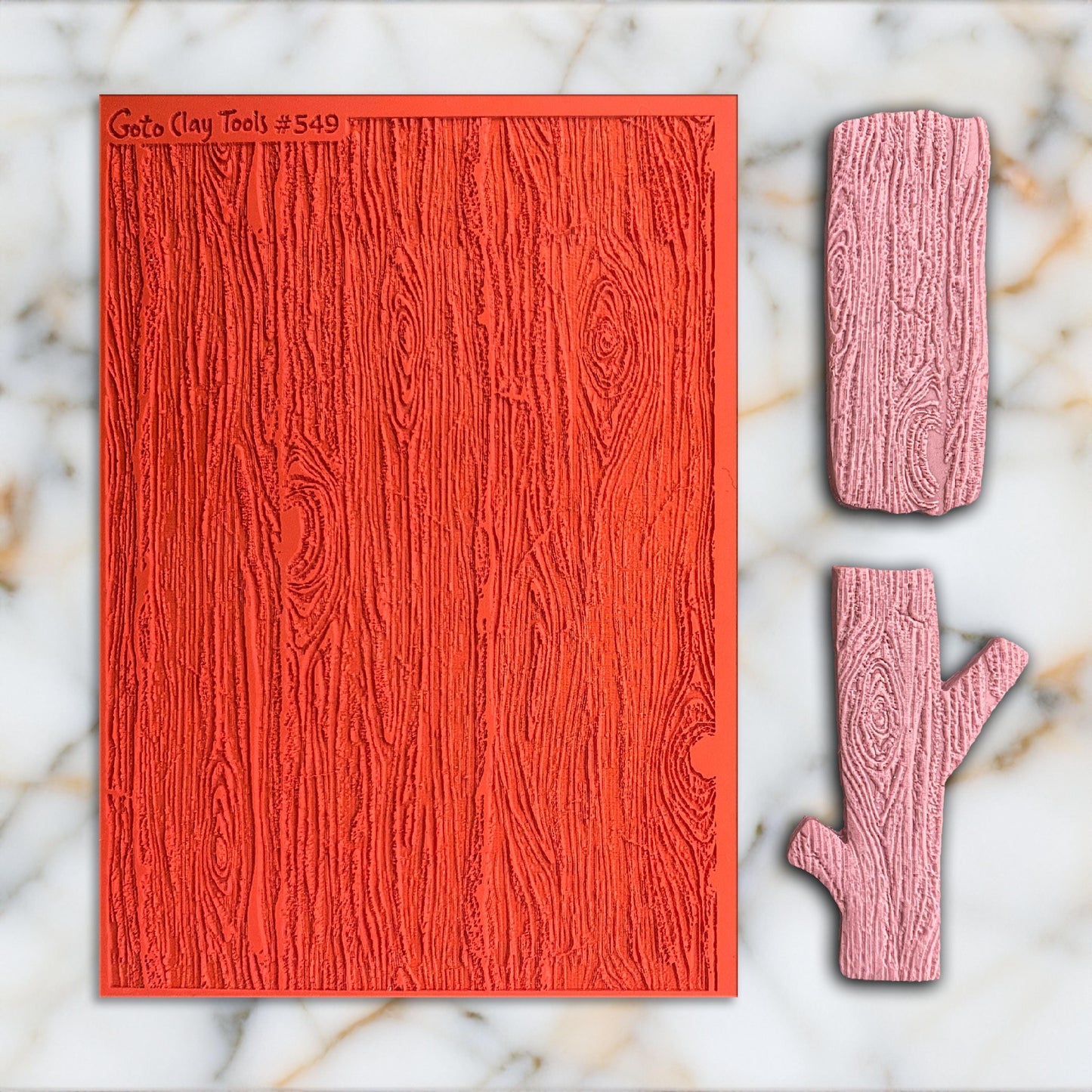 Wood Texture mat for polymer clay, Polymer Clay Rubber Texture mat, Texture Tile mats, Rubber Texture Sheet #549