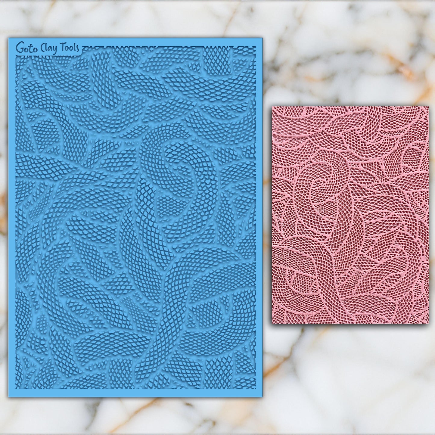 Snake skin Texture mat for polymer clay, Polymer Clay Rubber Texture mat, Texture Tile mats, Fimo, Sculpey, Cernit