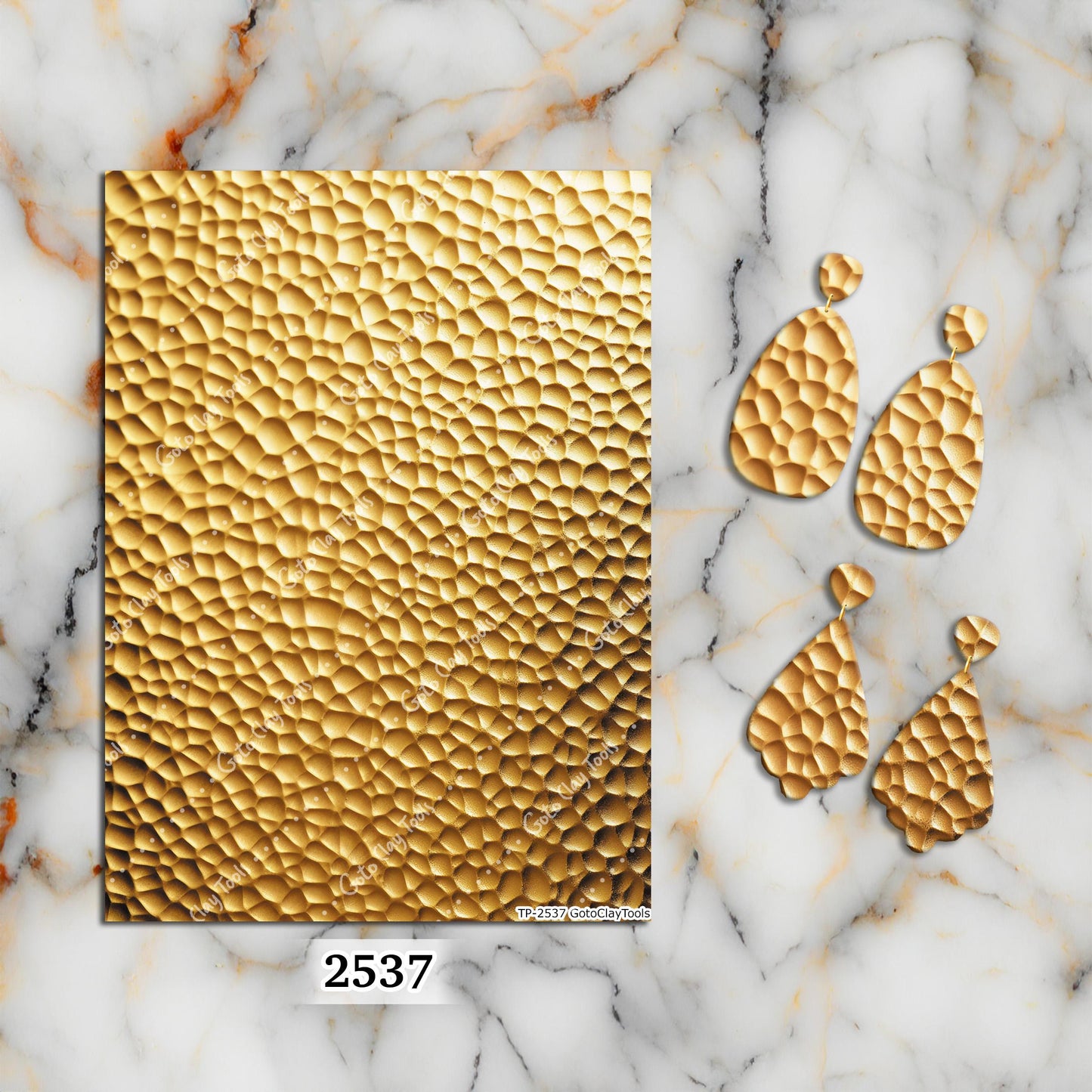 Hammered Clay Transfer Paper: Water Soluble (4x5.5 inches)