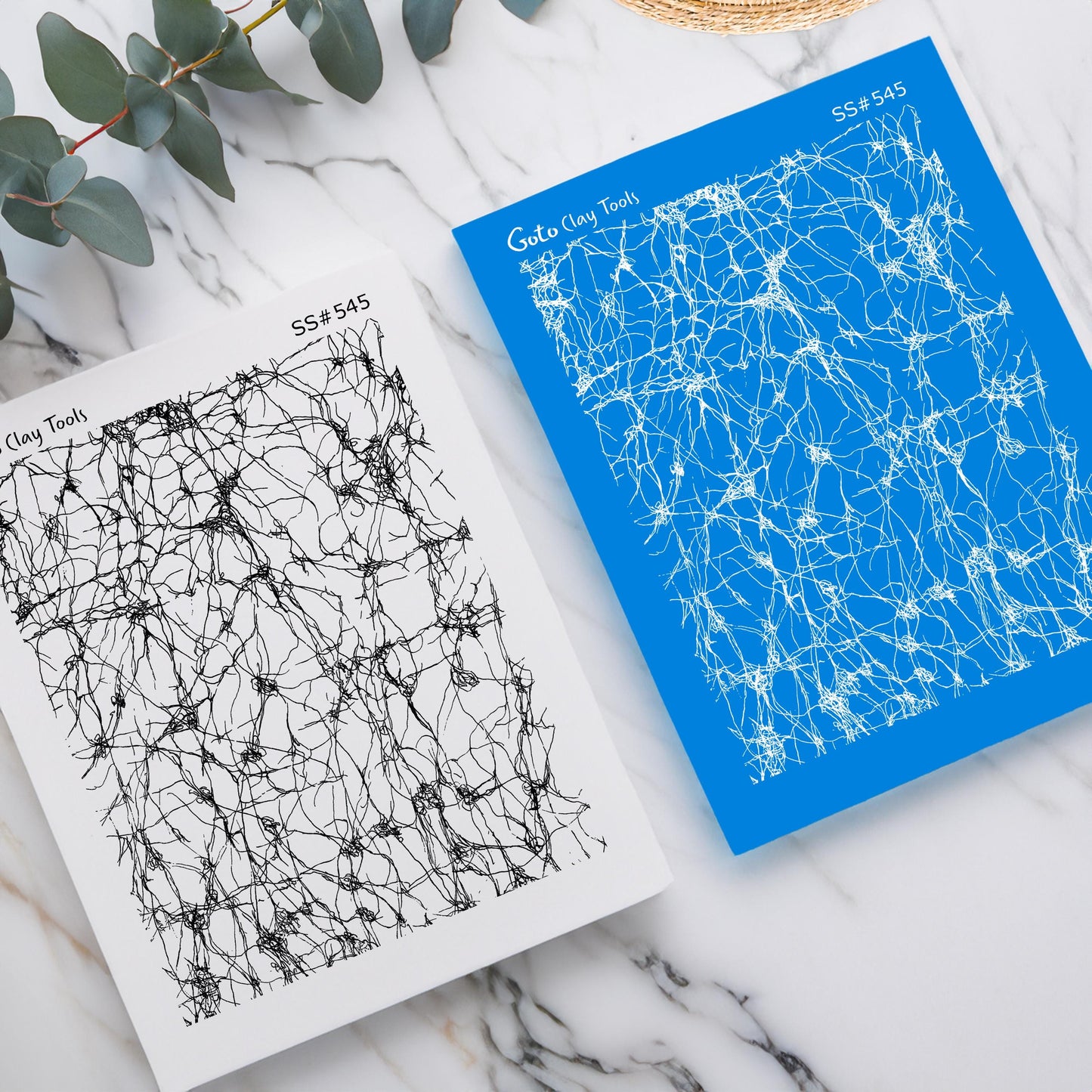 Crackle Silkscreen for Polymer Clay Earrings: Stencil for Jewelry Making. SS#545