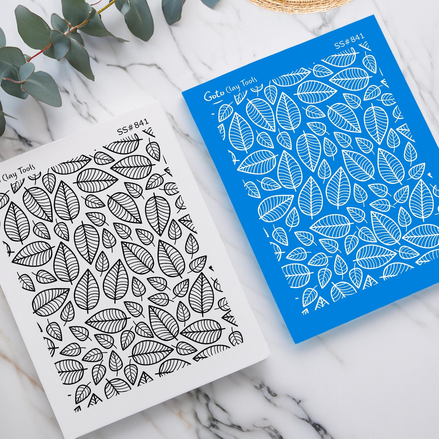 Leaves Silkscreen for Polymer Clay Earring making, Clay Stencils, Clay Earring Silkscreen, Polymer Clay Supplies SS#841