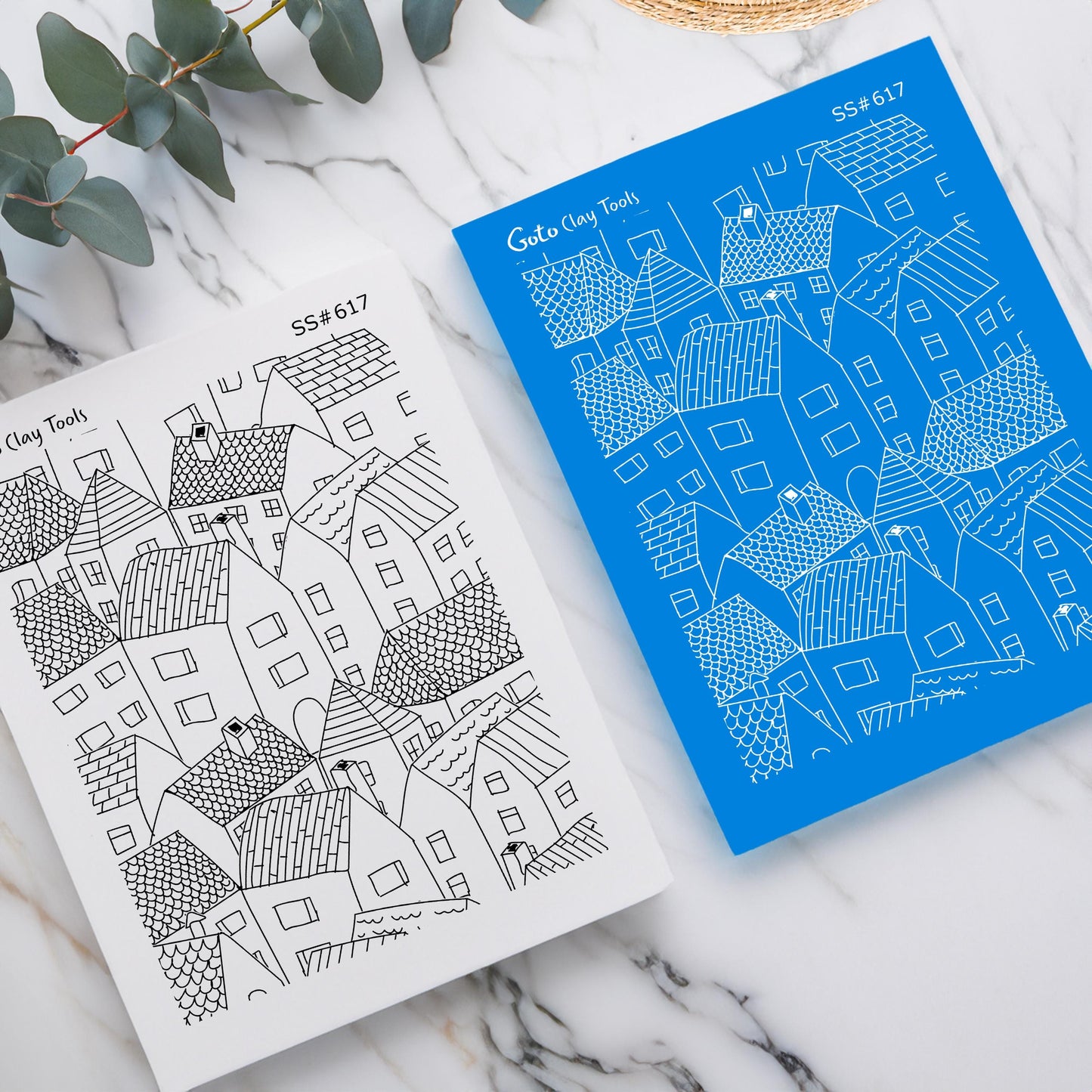 Building Silkscreen for Polymer Clay Earrings: Clay Stencil (3.74x4.92" Printable Area) SS#617