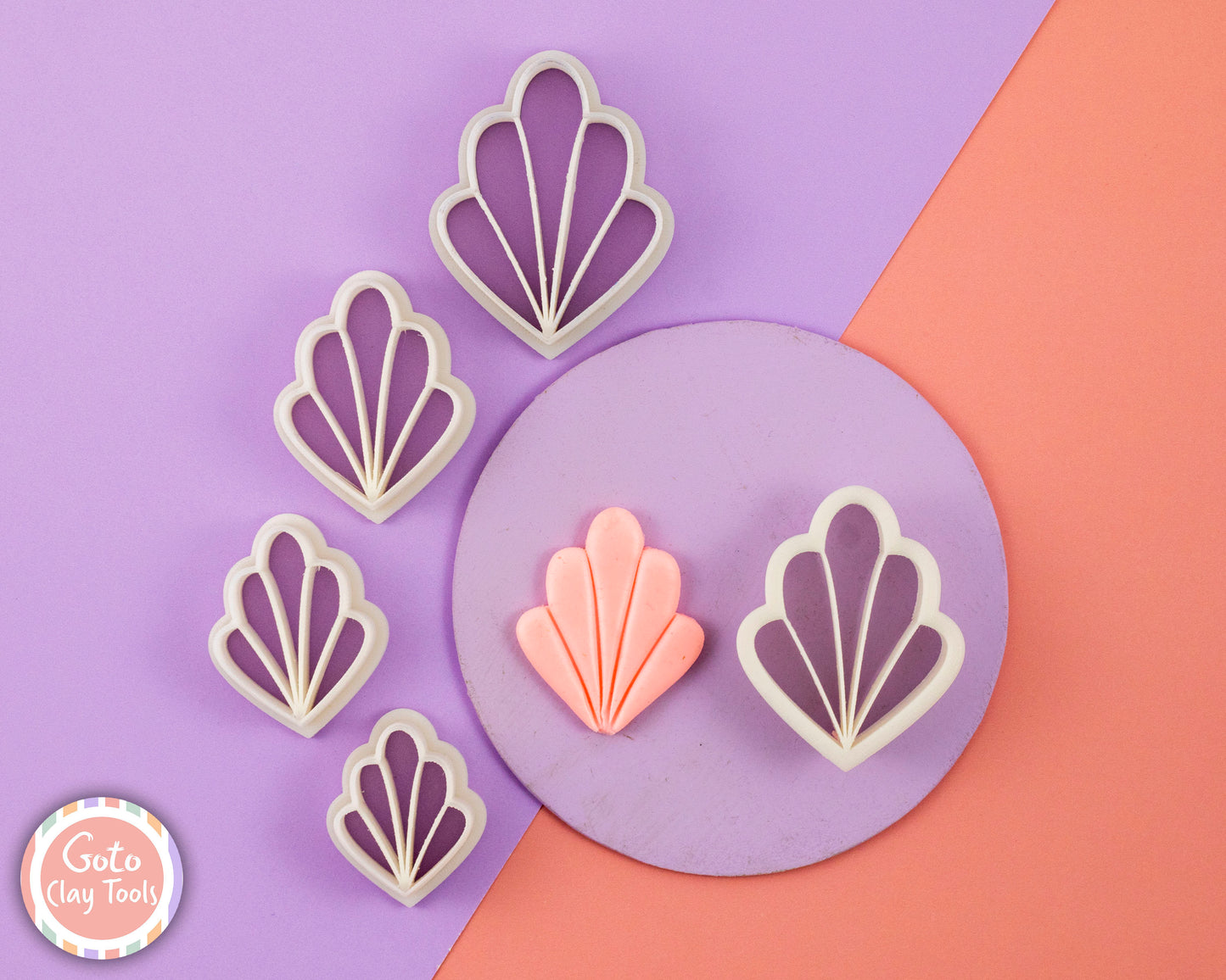Embossed flower cutter, Polymer clay cutter, Flower cutter, Clay earring cutters, Mini clay cutter, Polymer clay tools, Cutter set