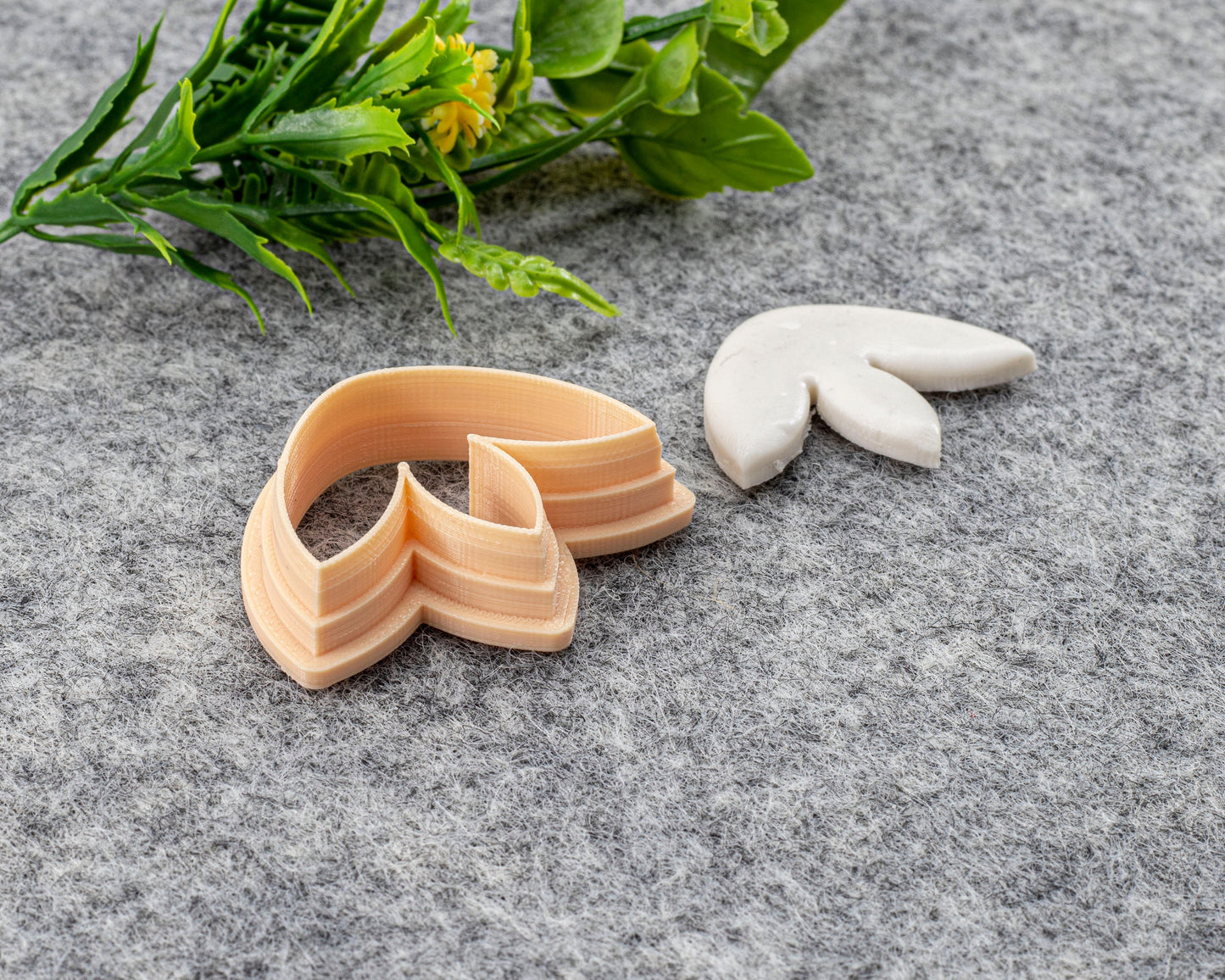 Tulip polymer Clay Cutter, Flower earring Cutters, Clay jewelry Cutters, Floral earring cutters