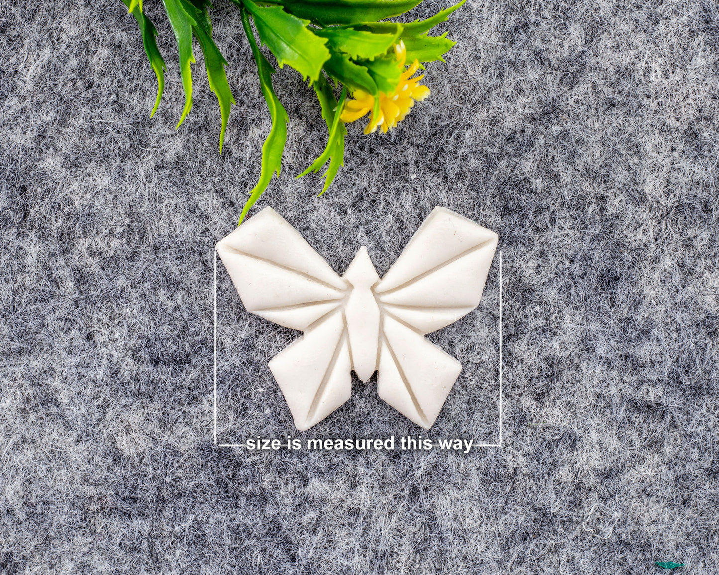 Polygonal Butterfly Clay Cutter, Embossed Butterfly Polymer clay cutter, Earring cutter