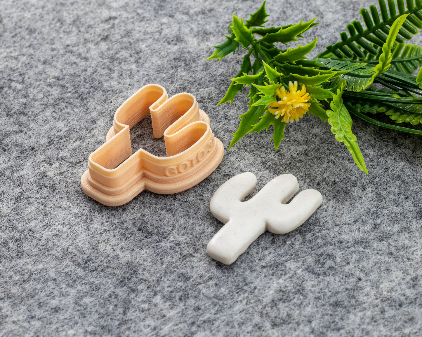 Cactus Clay Cutter, Polymer clay cutter, Earring cutter