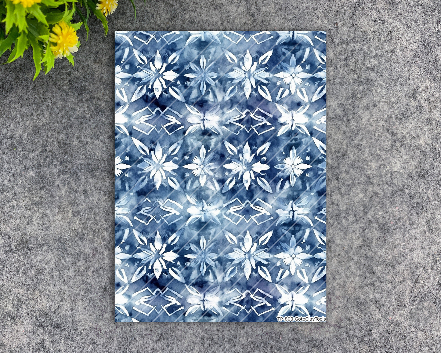 Transfer paper for polymer clay, Watercolor tie dye, water soluble transfer paper, polymer clay image transfers, magic transfer paper #800