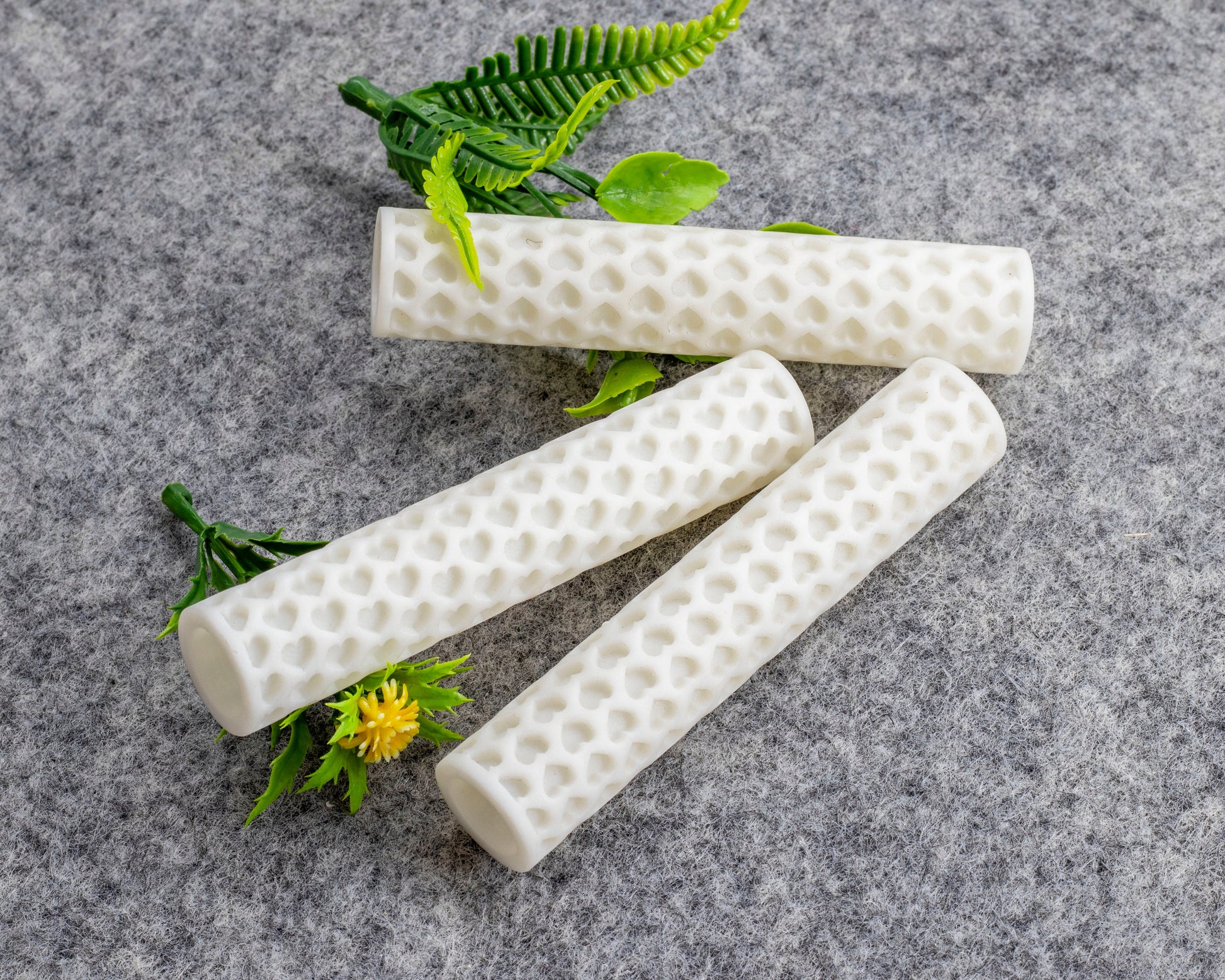 Heart Texture Roller for Polymer Clay Earrings | Clay Texture Roller | Pottery Roller | Clay Texture Tool | Hand Roller