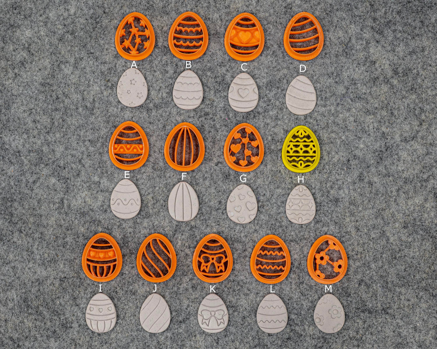 Egg shape shape Cutters for polymer clay | Polymer clay cutter | GotoClayTools Clay Cutters