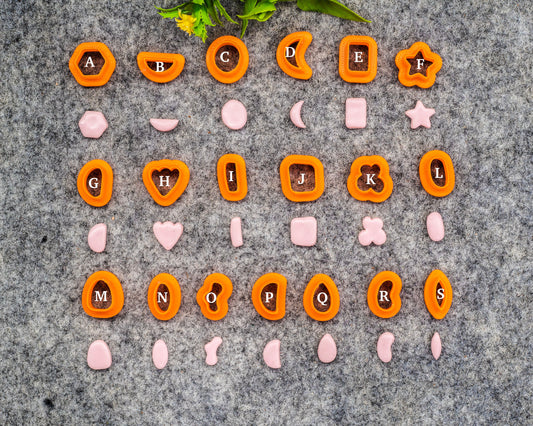 Organic shape Stud Cutters polymer clay | Polymer clay cutter