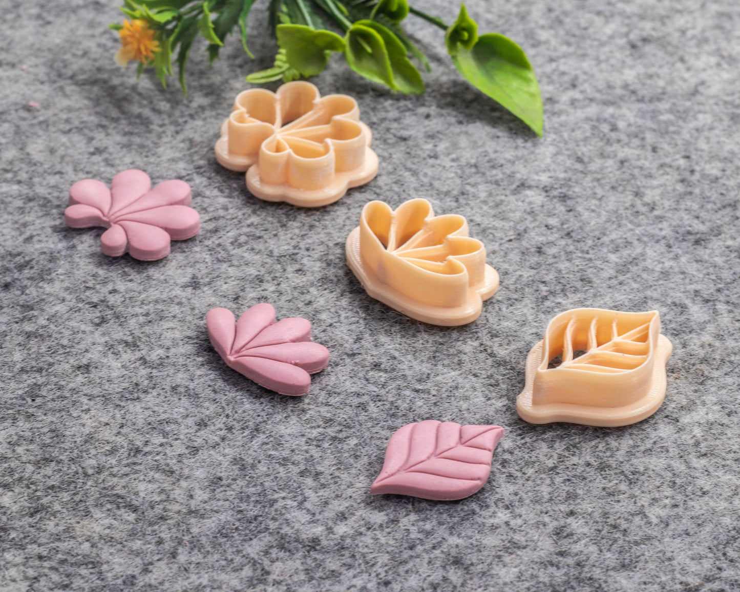 Art Deco Scallop Clay Cutter: Polymer Clay Earring Tool #620