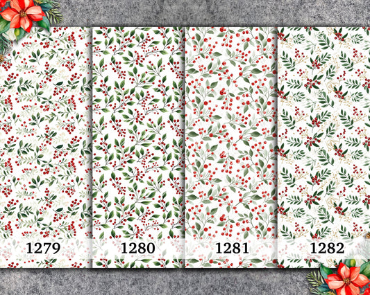 Christmas Polymer Clay Transfer Paper: Water Soluble Image Transfers