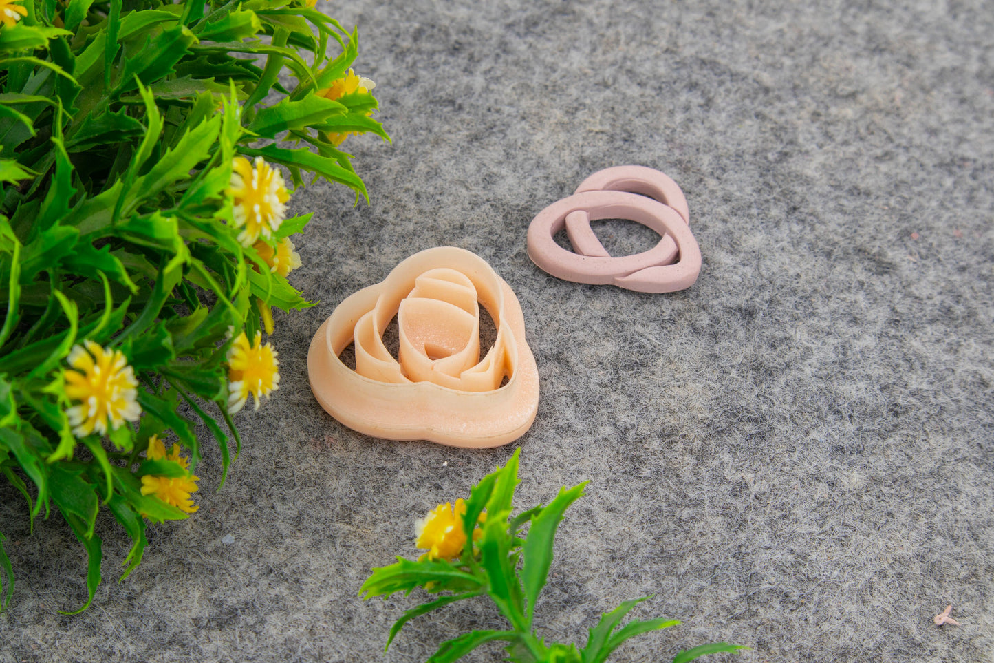 Embossed Heart Clay Cutter: Valentine Earring Making #689