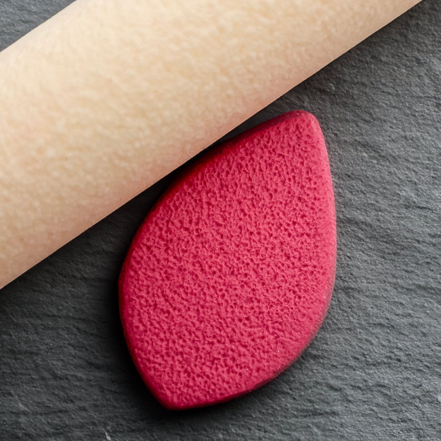 Sandpaper Texture Roller, Polymer Clay Texture Roller, Resin Hand Roller for Polymer Clay, Polymer Clay Tools, Hammered metal #115