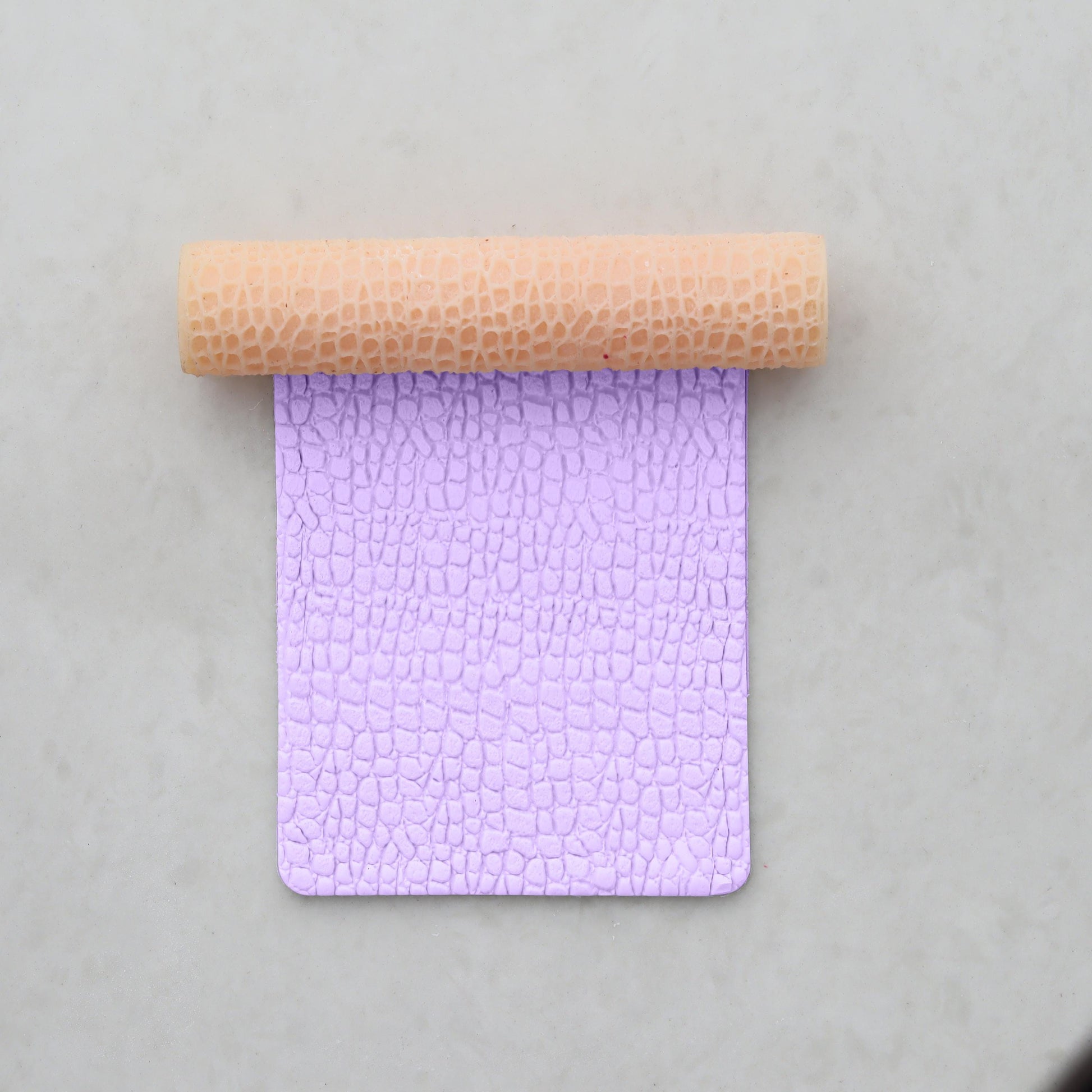 Leather Texture Roller, Polymer Clay Texture Roller, Resin Hand Roller for Polymer Clay, Polymer Clay Tools #125-3