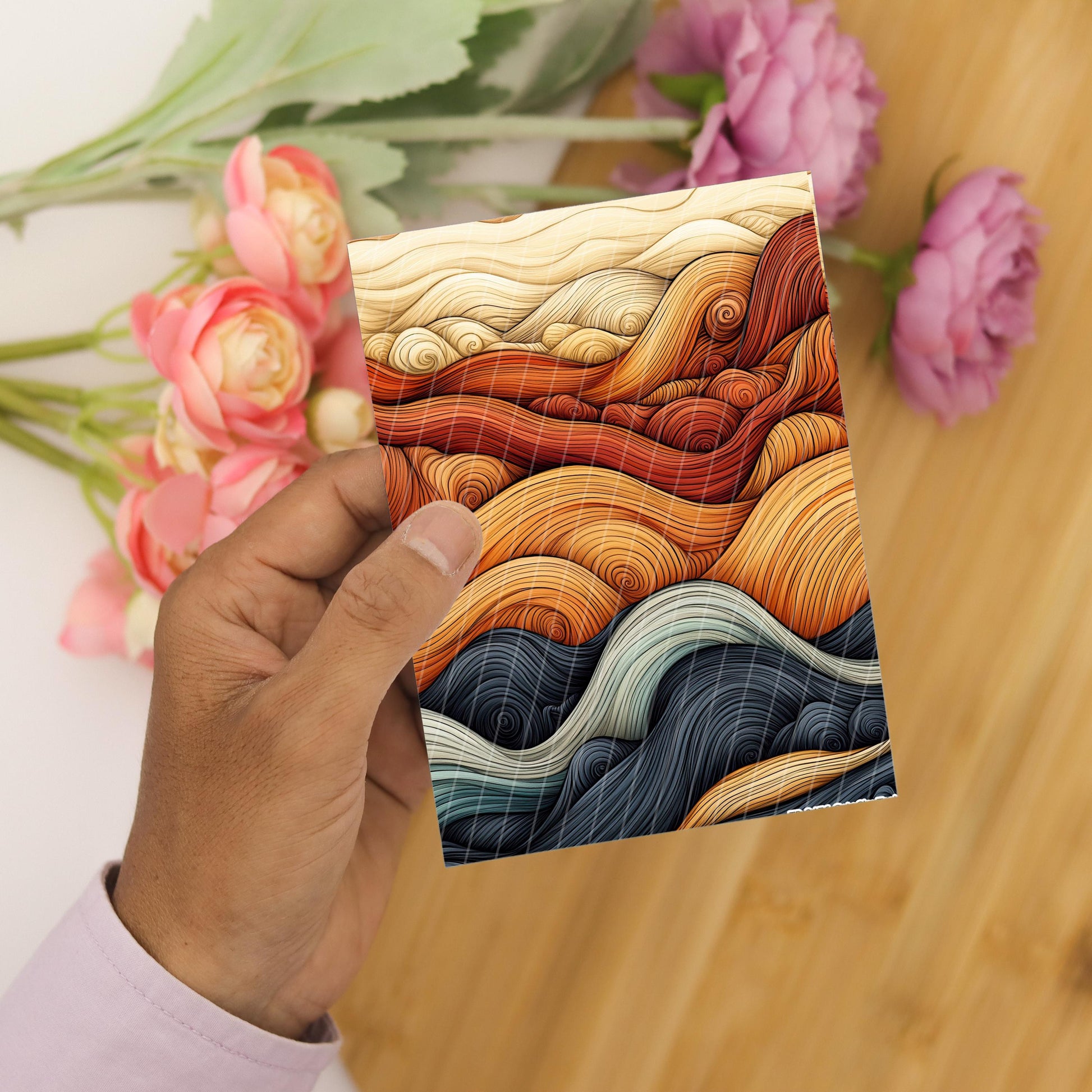 Transfer paper for polymer clay, Earthy Zentangle,water soluble transfer paper,Clay Transfers, Clay Transfer sheets, transfer paper for clay