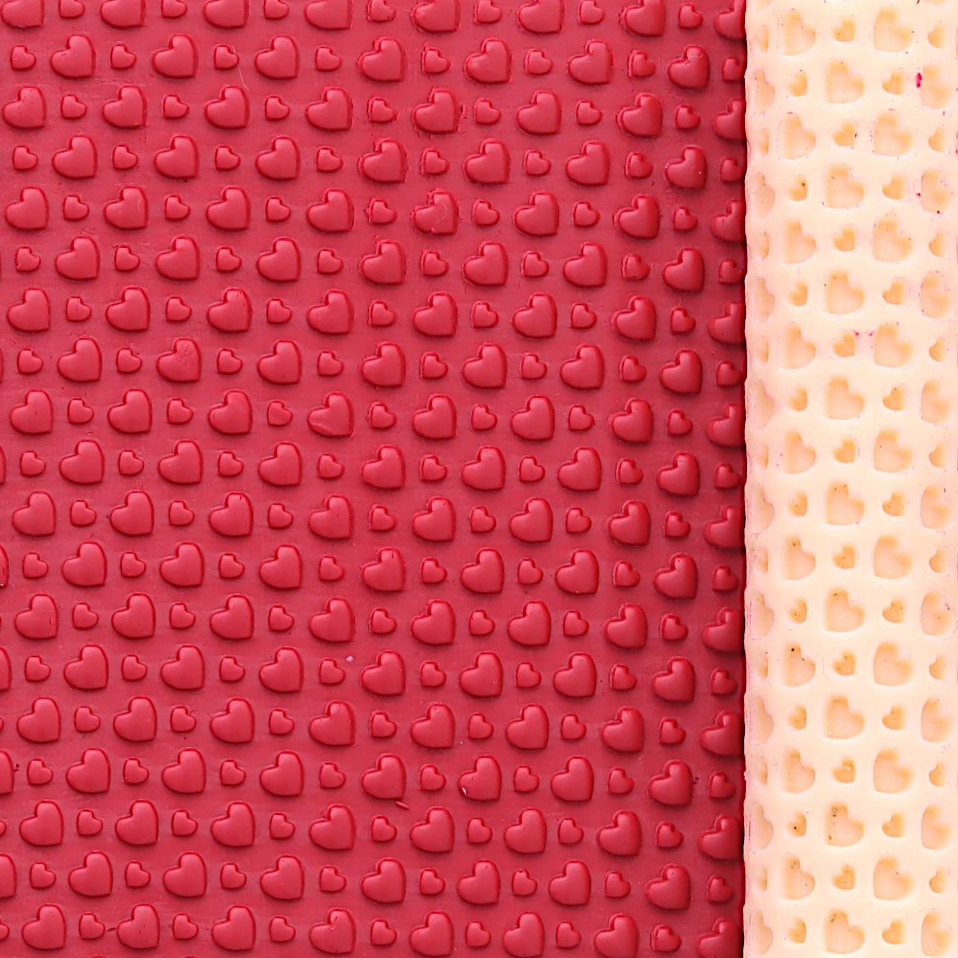 Heart Texture Roller: Polymer Clay Detailing Tool #CCF4