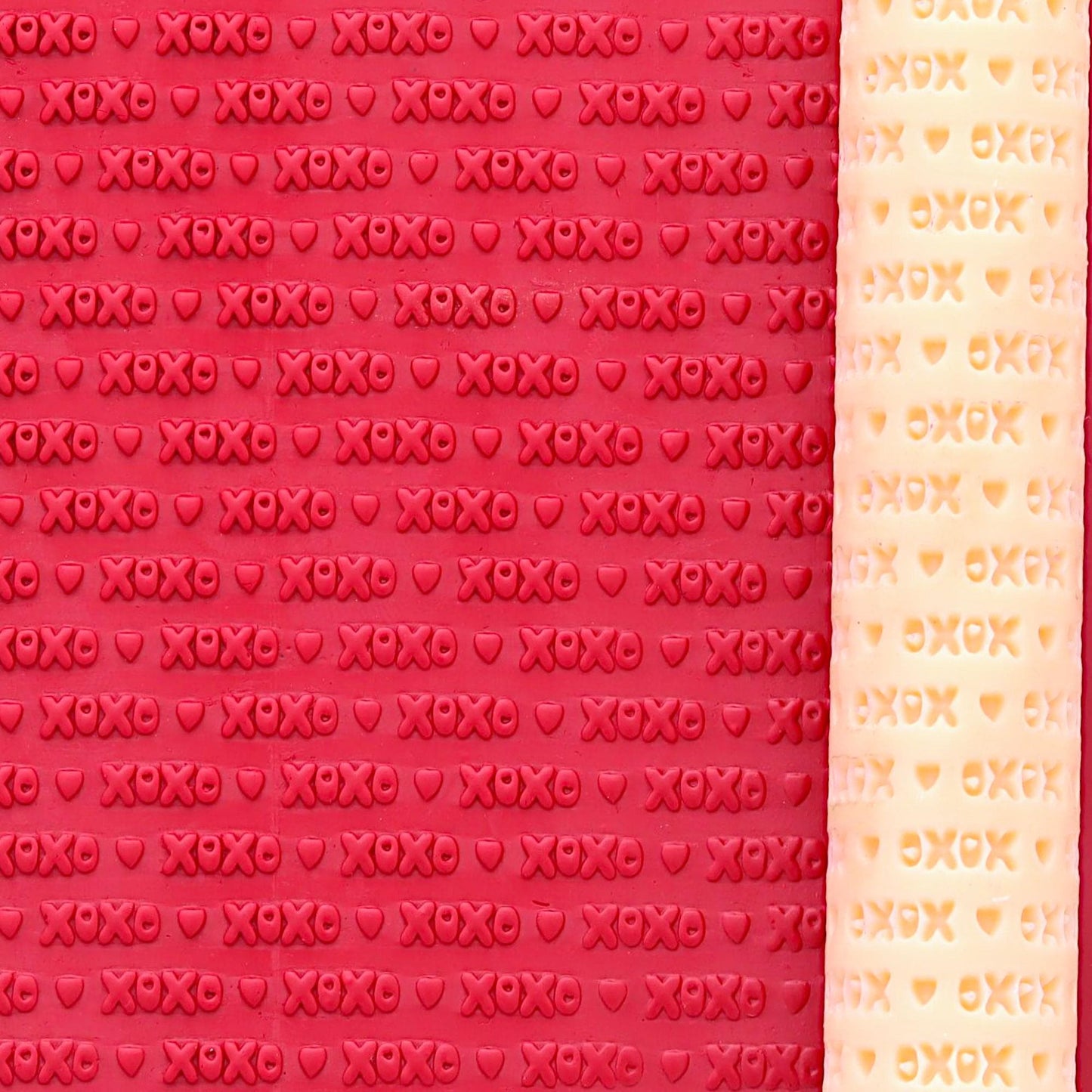 XOXO Texture Roller, Polymer Clay Texture Roller, Clay Texture Roller, Texture Roller for Polymer Clay, Texture Roller #CCF8