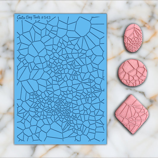 Parametric Texture mat for polymer clay, Polymer Clay Rubber Texture mat, Texture Tile mats, Rubber Texture Sheet #543