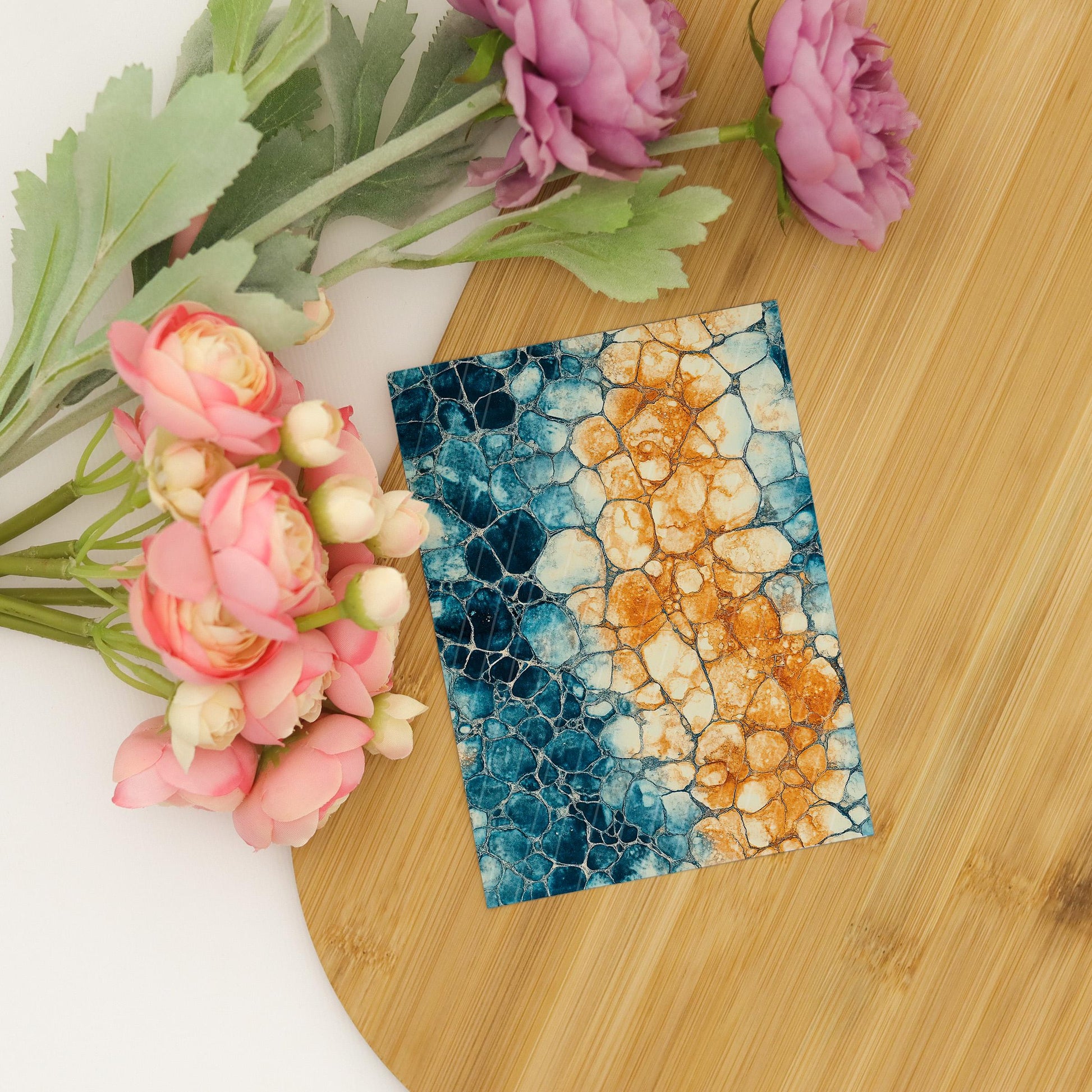 Transfer paper for polymer clay, Blue and Brown Stones, Clay water soluble transfer paper, Clay Transfers, Clay Transfer sheets