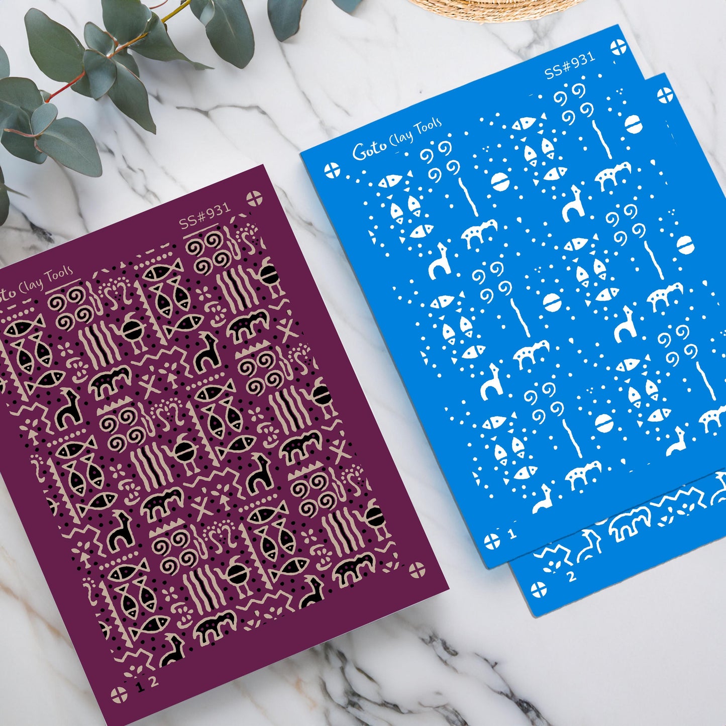 2 layers Indian style Silkscreen for Polymer Clay Earring making, Clay Stencils, Clay Earring Silkscreen, Polymer Clay Supplies SS#931