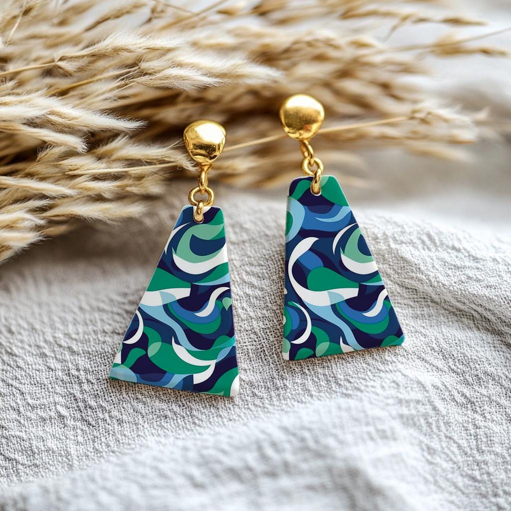 Blue Waves Watersoluble Transfer Paper for Polymer Clay: 4x5.5"