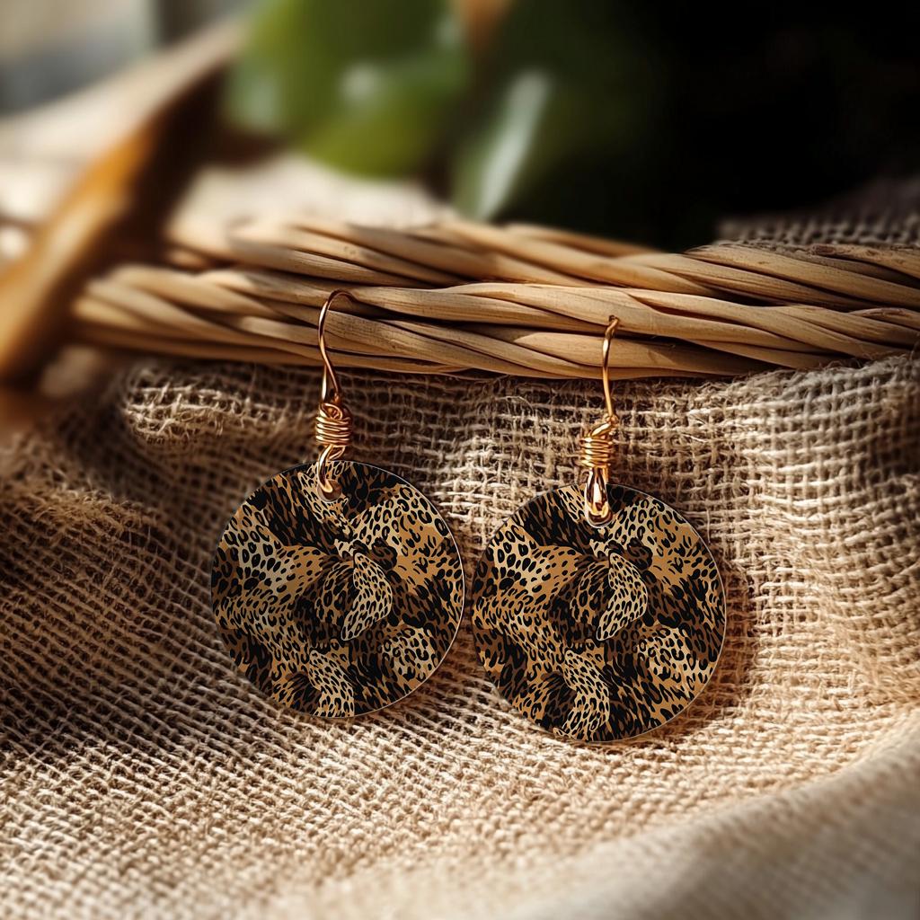 Water soluble Transfer paper for polymer clay, Leopard transfer paper, polymer clay image transfers, magic transfer paper