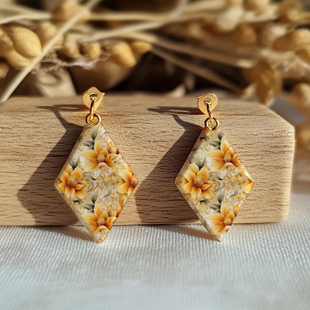 Water soluble Transfer paper for polymer clay, Lily floral, polymer clay image transfers, magic transfer paper