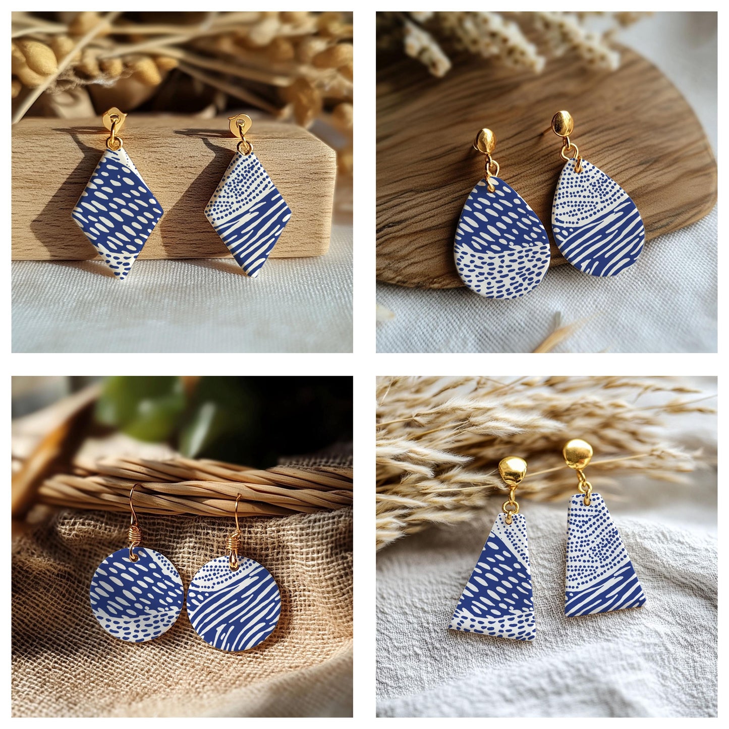 Abstract Organic Flow Silkscreen for Polymer Clay | River Stone & Cellular Texture Print Screen 9.5×12.5 cm #SS26-7