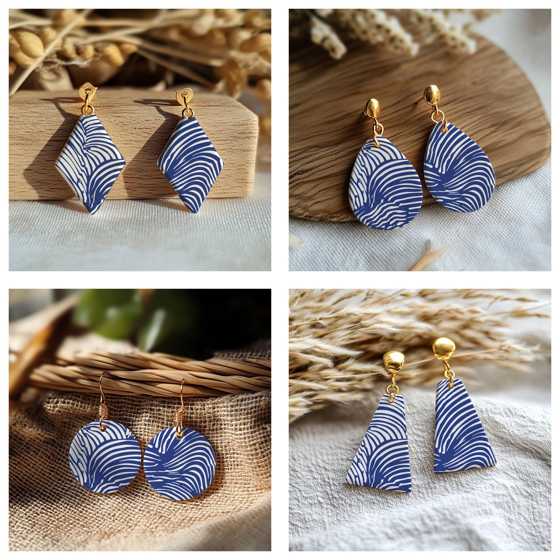 Organic Topographic Flow & Layered Swirl Silkscreen for Polymer Clay | Abstract Contour Line Texture Print Screen 9.5×12.5 cm#SS26-18