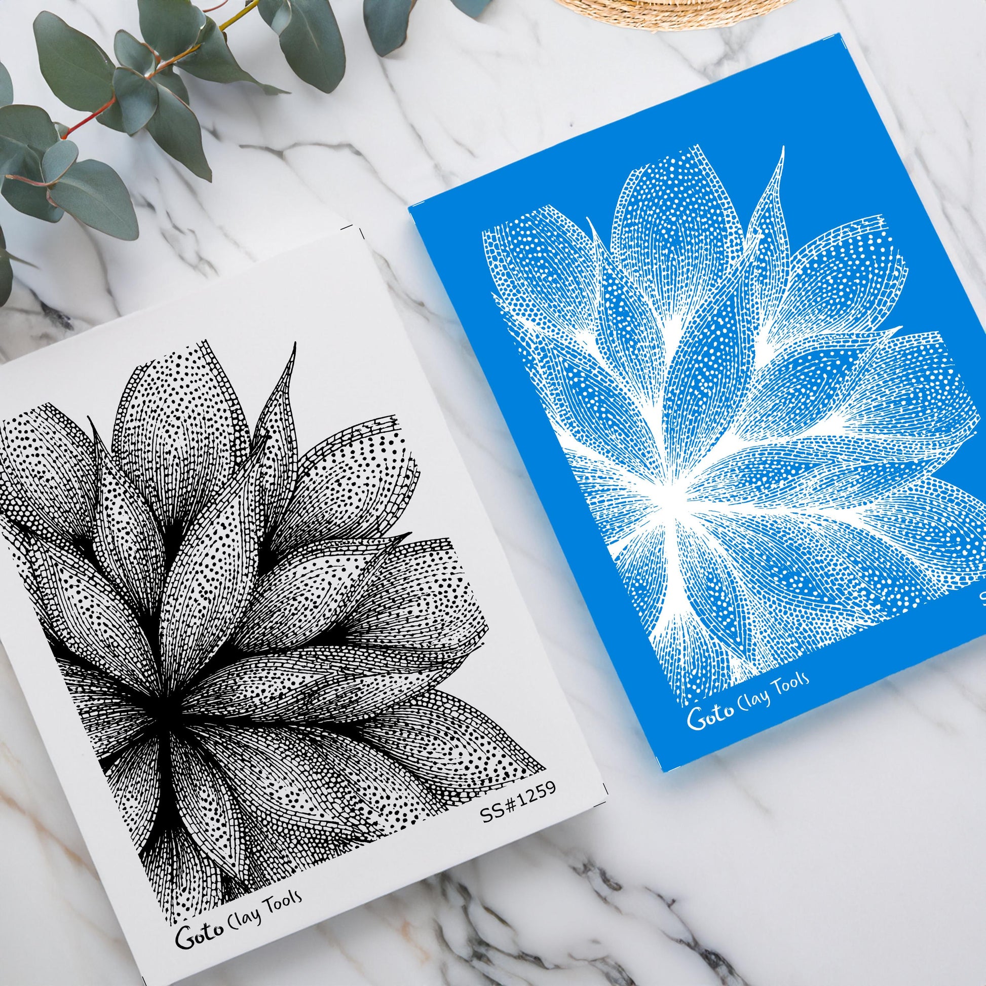 Detailed Floral Petal Silkscreen for Polymer Clay | Mandala Flower Pattern | Abstract Botanical Texture 9.5×12.5 cm #SS26-23