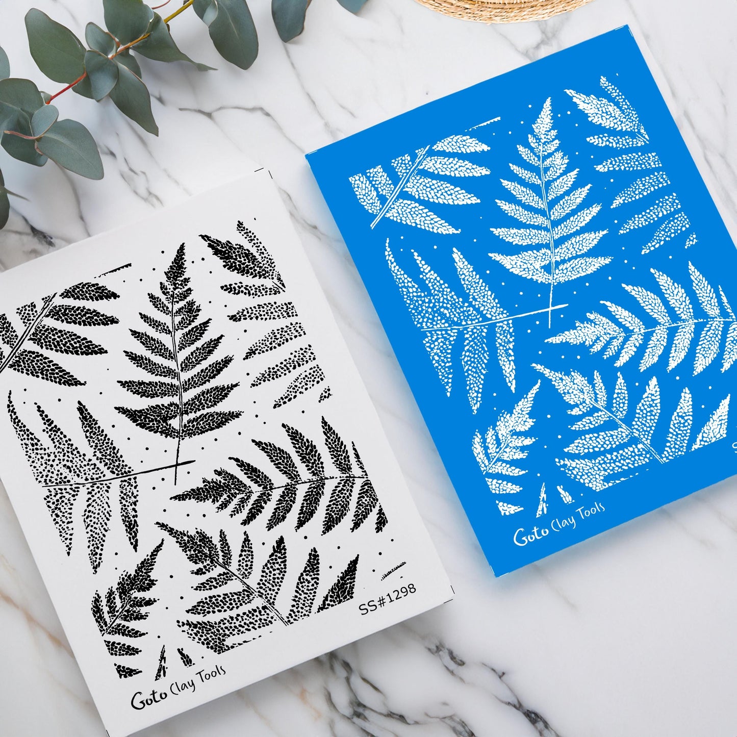 Silkscreen for Polymer Clay Earrings: Stencil SS26-36