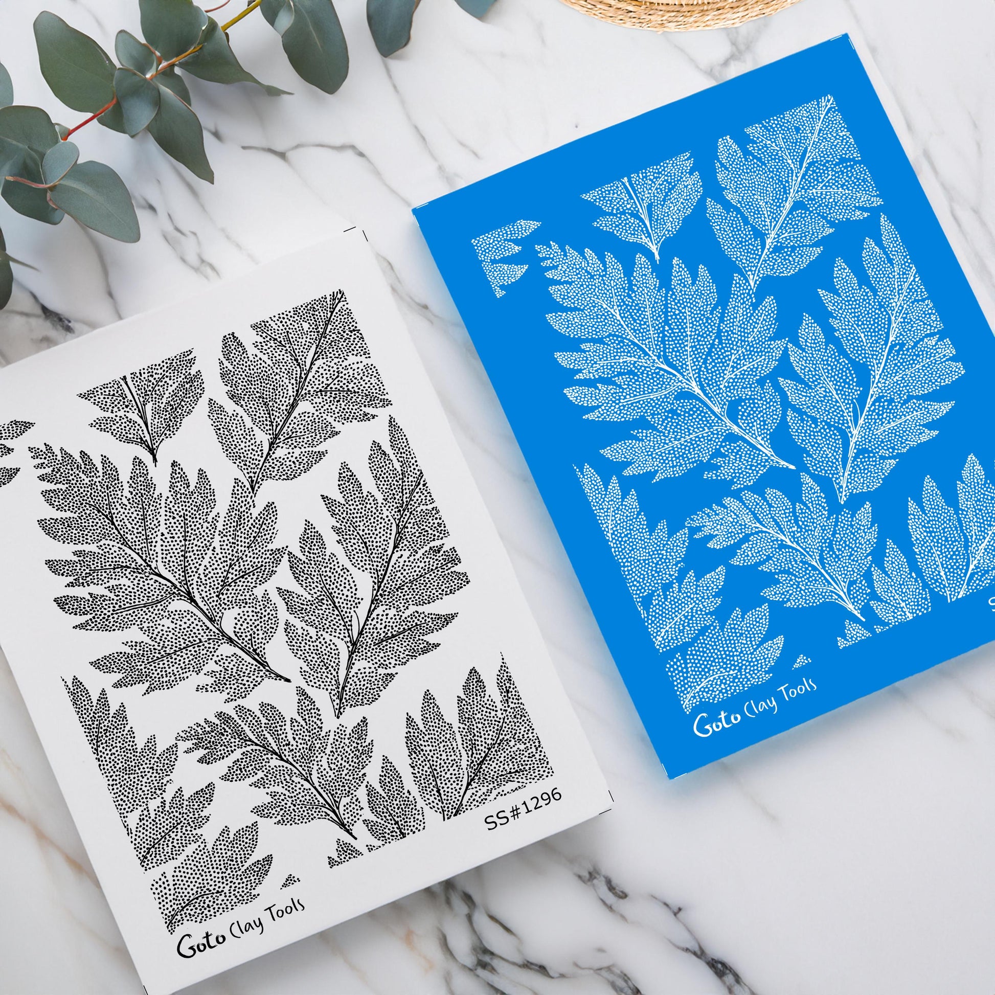 Silkscreen for Polymer Clay Earrings: Stencil SS26-36