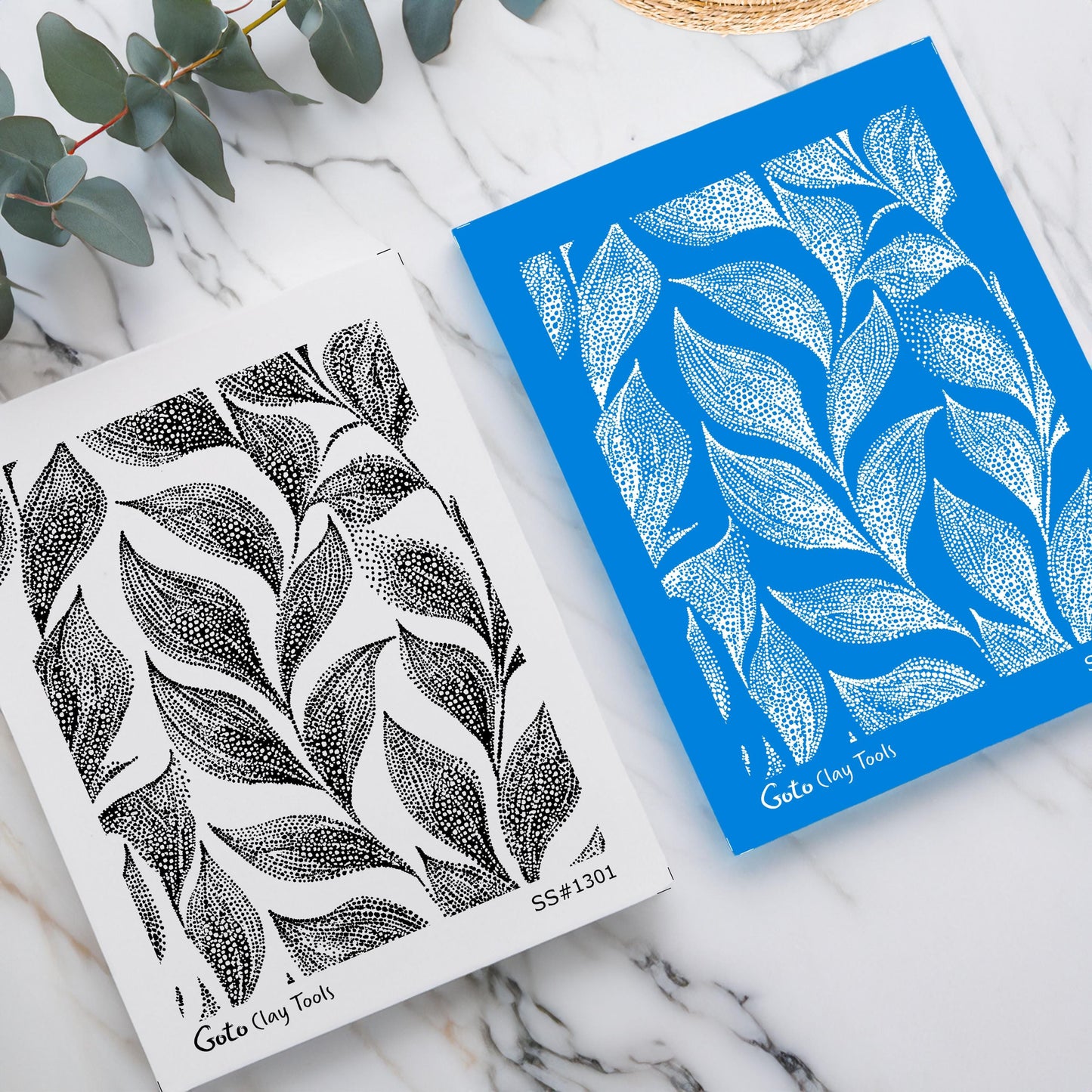 Silkscreen for Polymer Clay Earrings: Stencil SS26-37