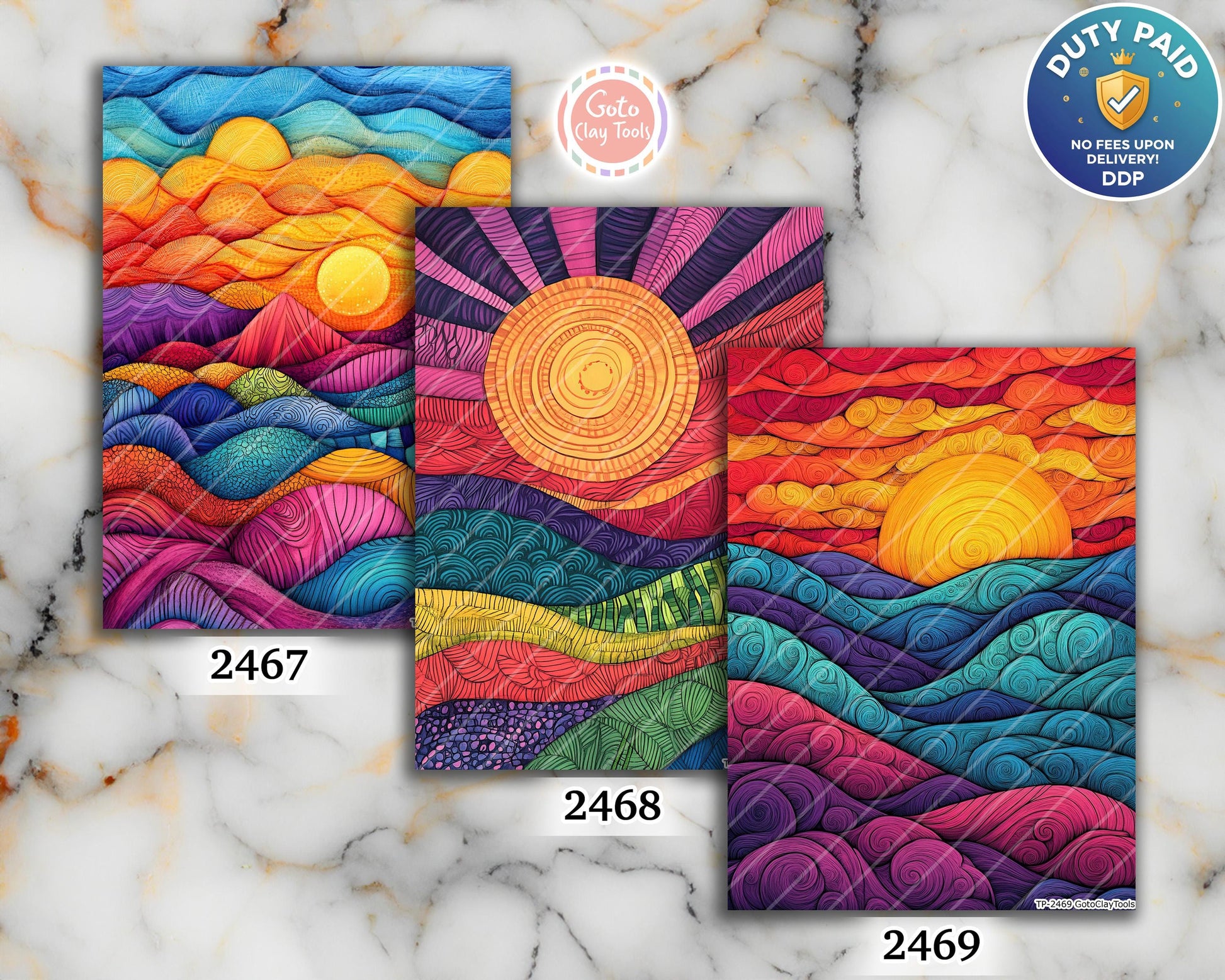 Transfer paper for polymer clay, Earthy Zentangle,water soluble transfer paper,Clay Transfers, Clay Transfer sheets, transfer paper for clay