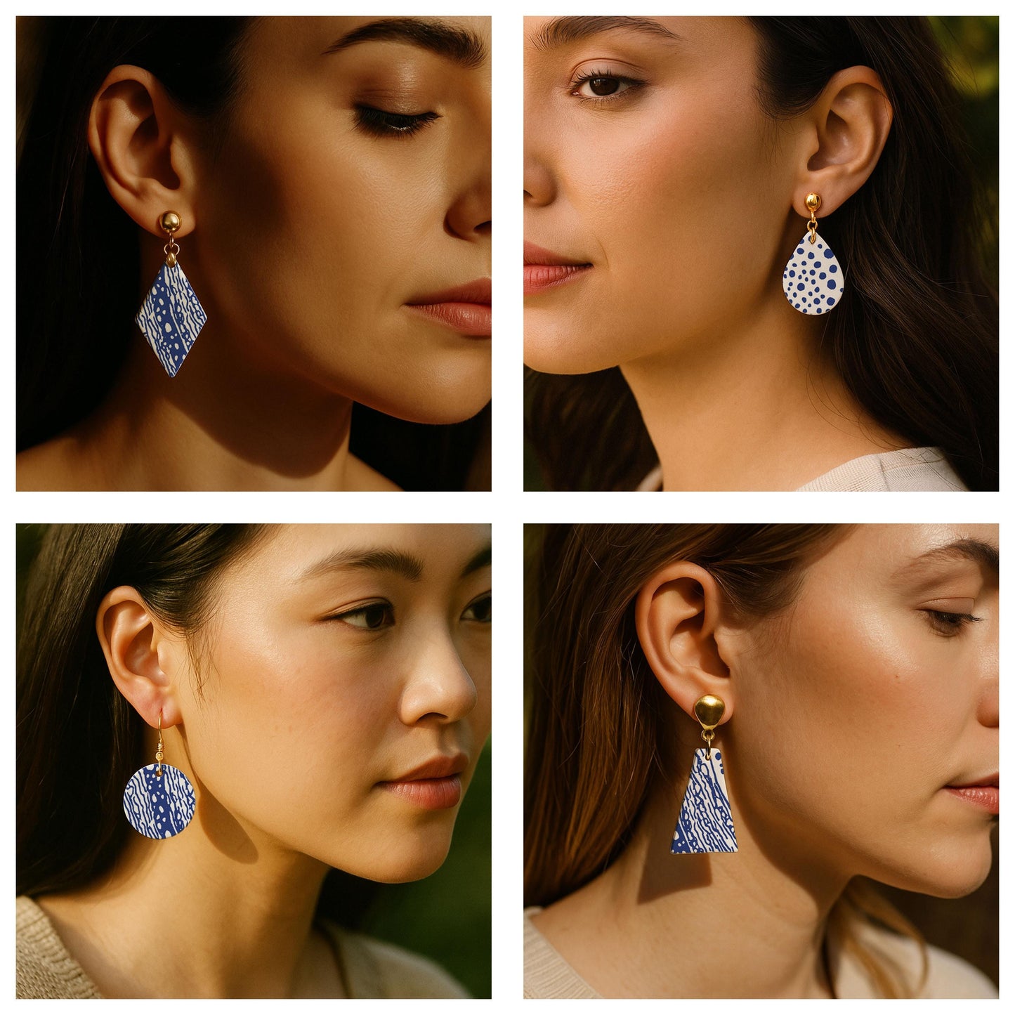 Organic Wave & Flowing Line Silkscreen for Polymer Clay | Abstract Landscape Dot Texture Print Screen 9.5×12.5 cm #SS26-13