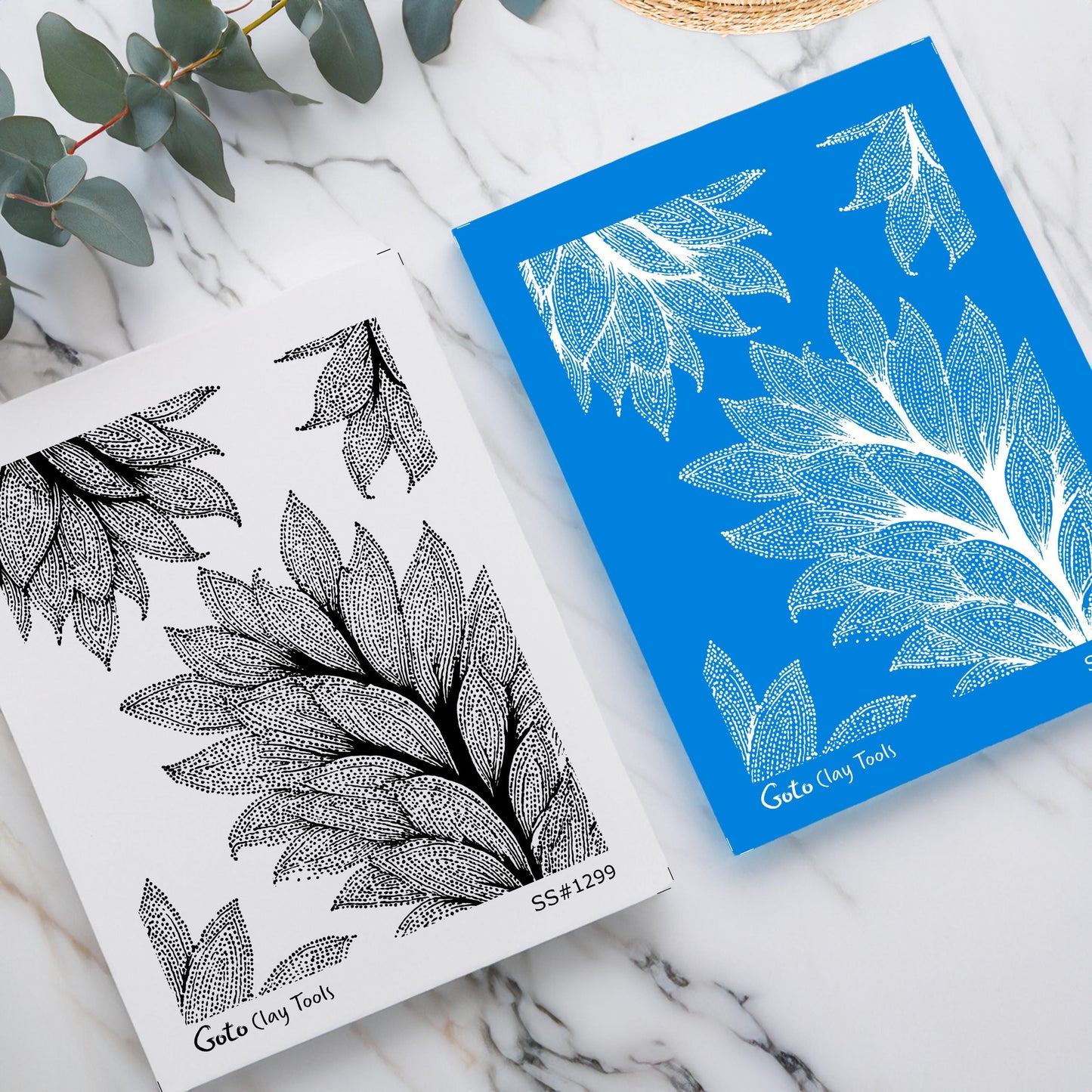 Silkscreen for Polymer Clay Earrings: Stencil SS26-37